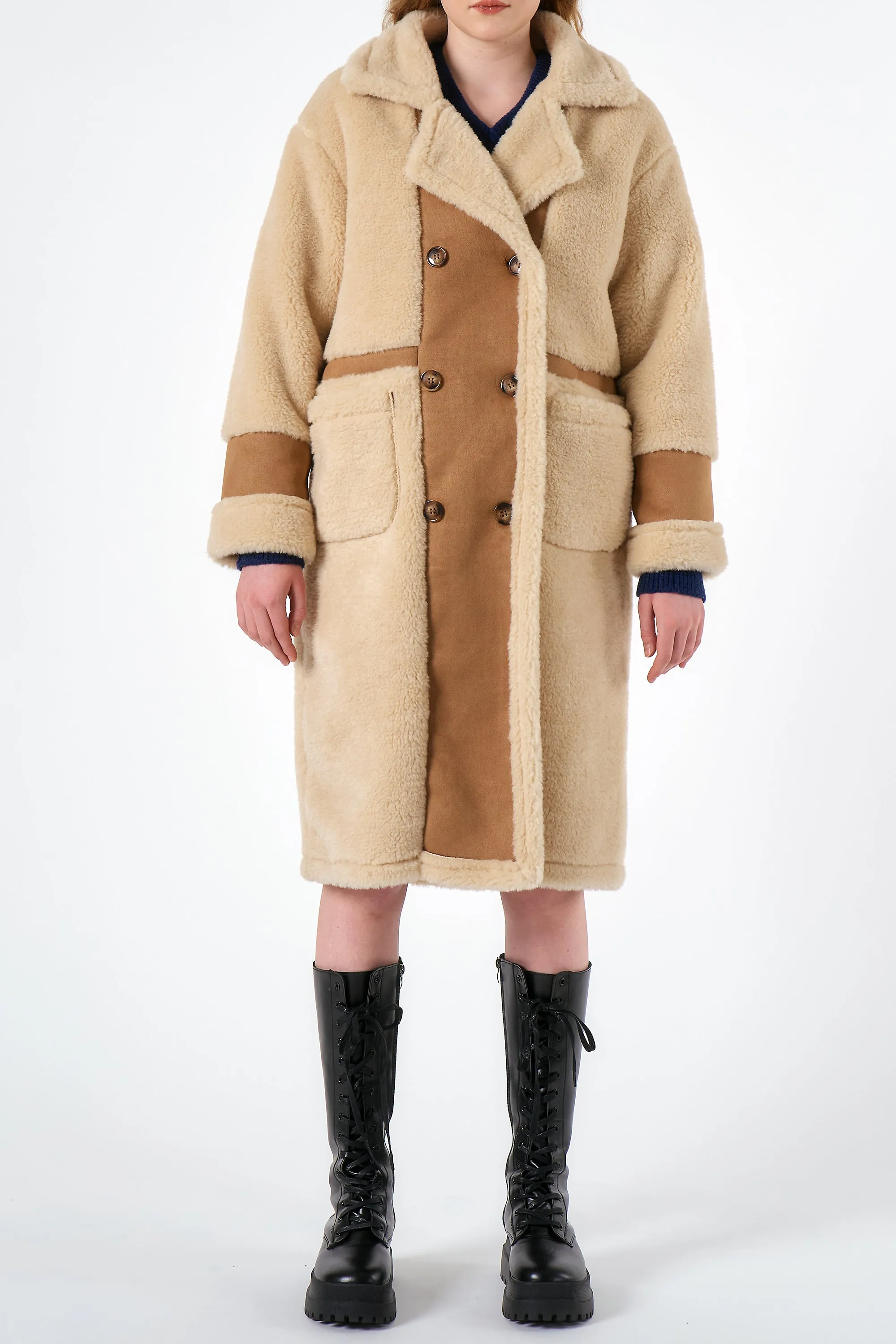 Victoria Shearling Long Coat sold by storets product image thumbnail 5