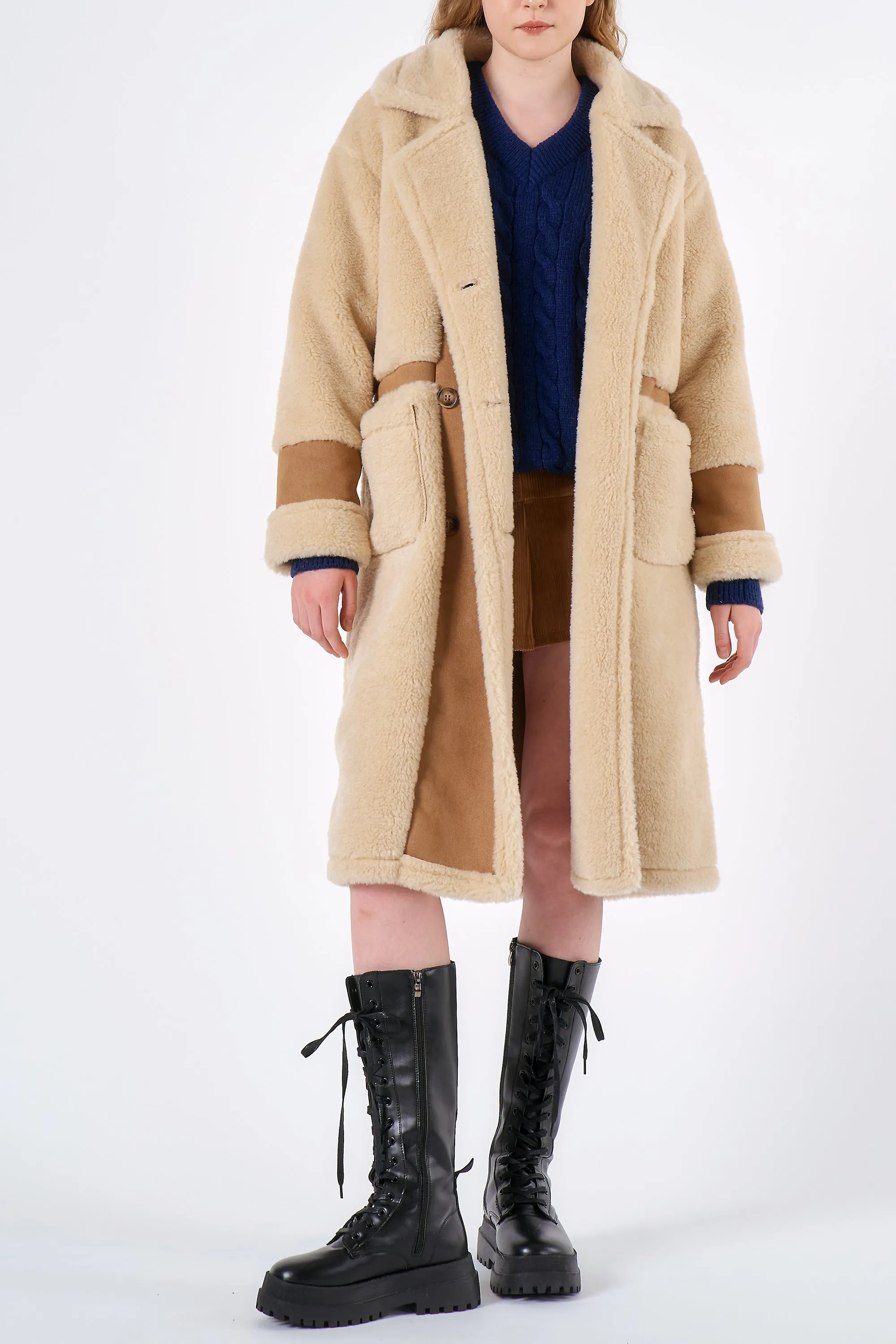 Victoria Shearling Long Coat sold by storets product image thumbnail 4