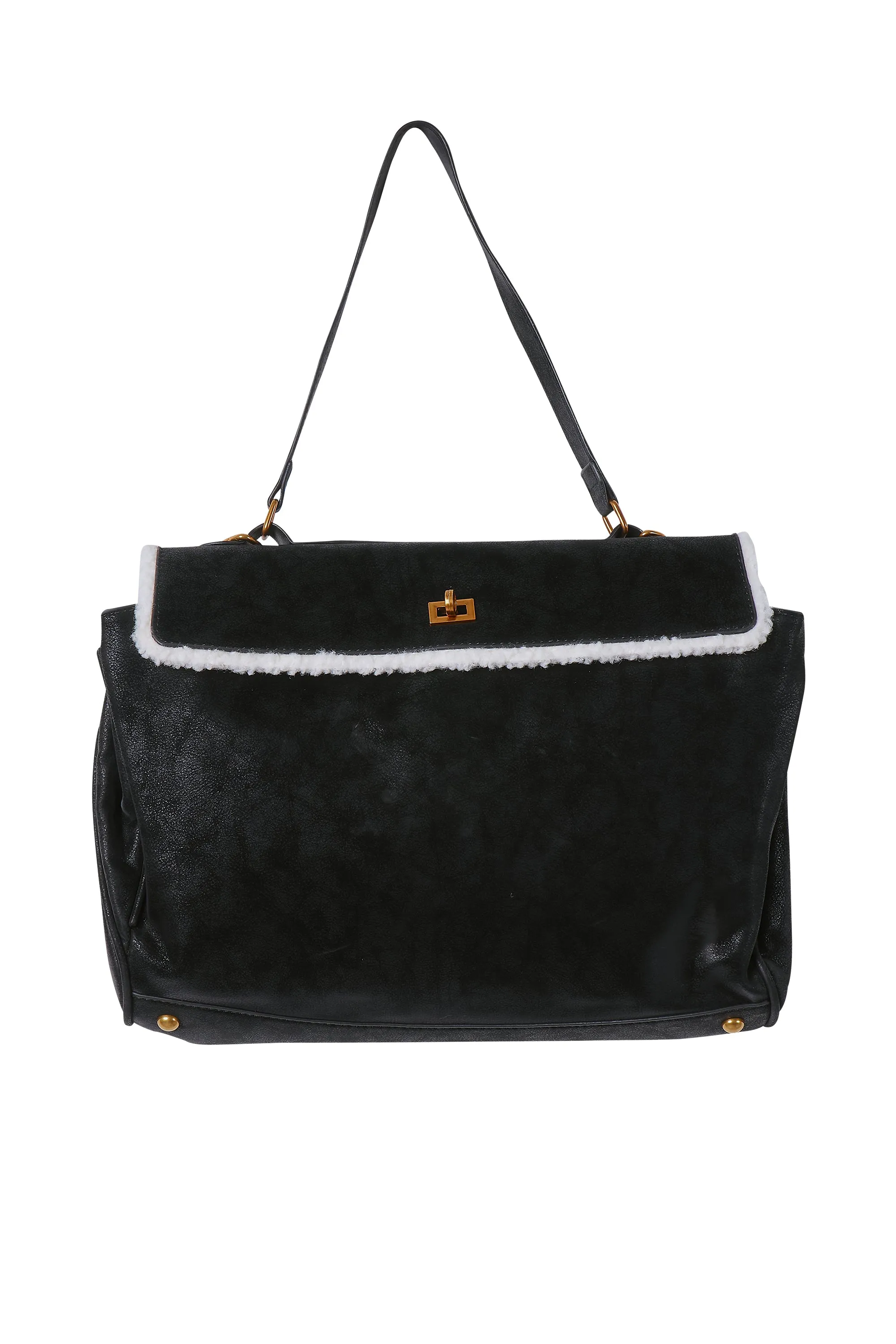 Fuax Shearling Sherpa bag sold by storets product image thumbnail 3