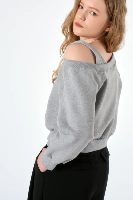 Jay Coldshoulder Sweatshirt sold by storets