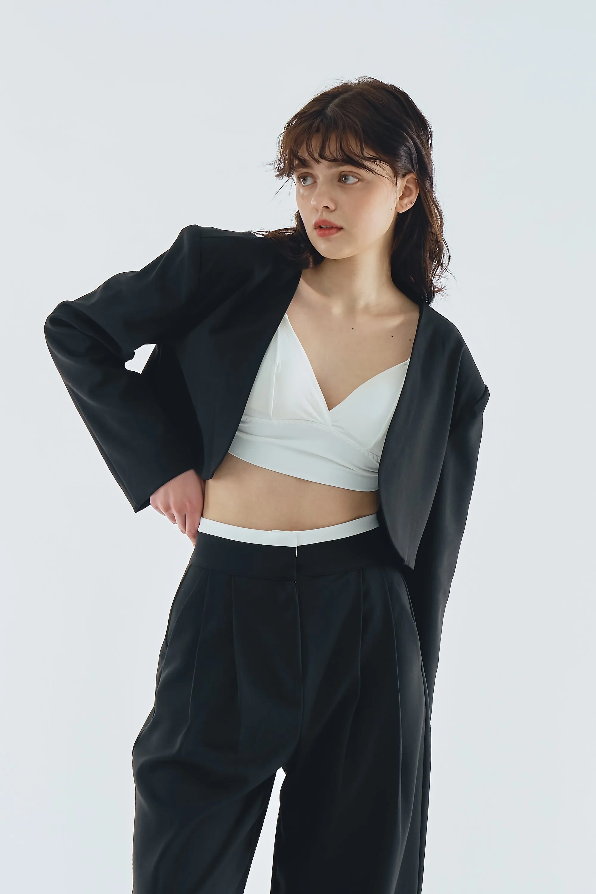 Sophia Cropped Jacket sold by storets product image thumbnail 2