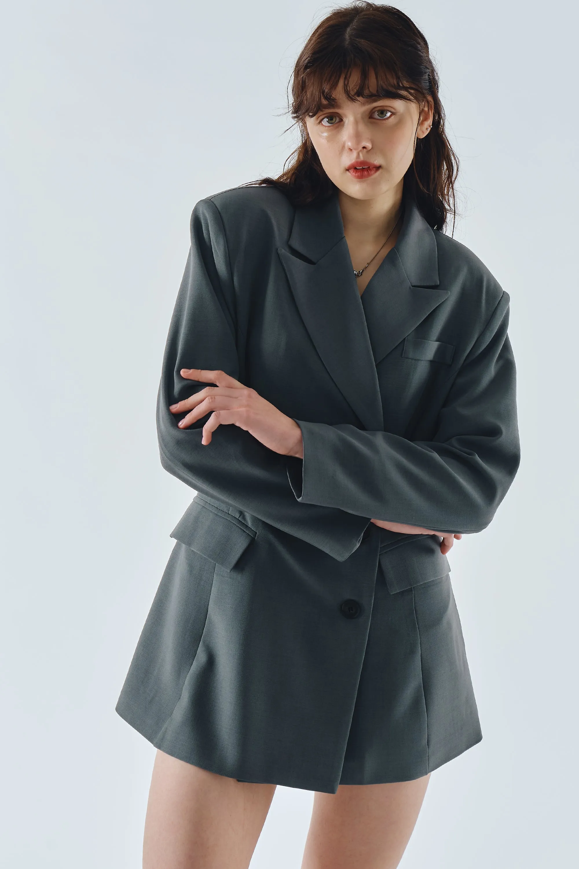 Luna Tailored Blazer Dress sold by storets product image thumbnail 3