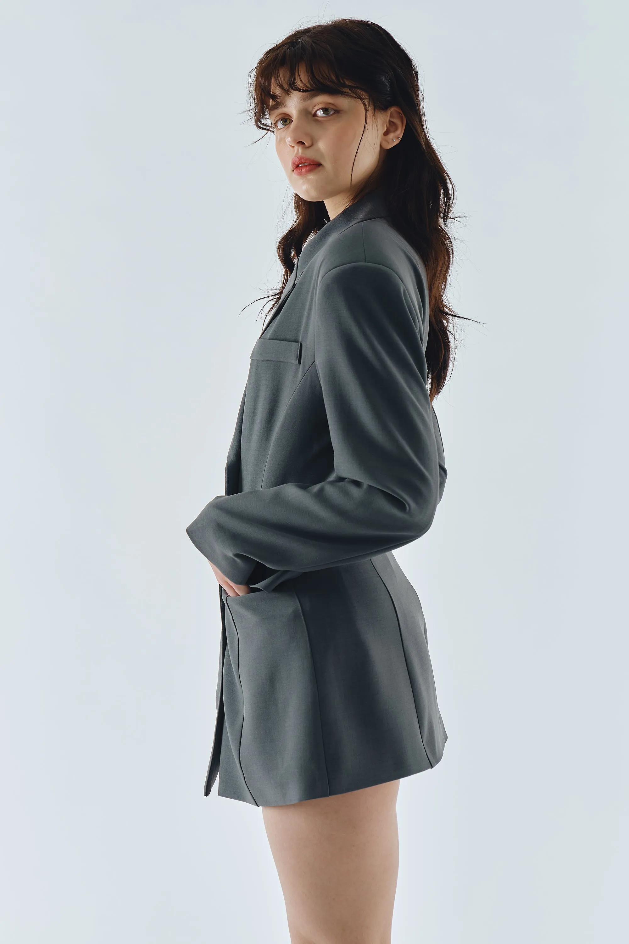 Luna Tailored Blazer Dress sold by storets product image thumbnail 5