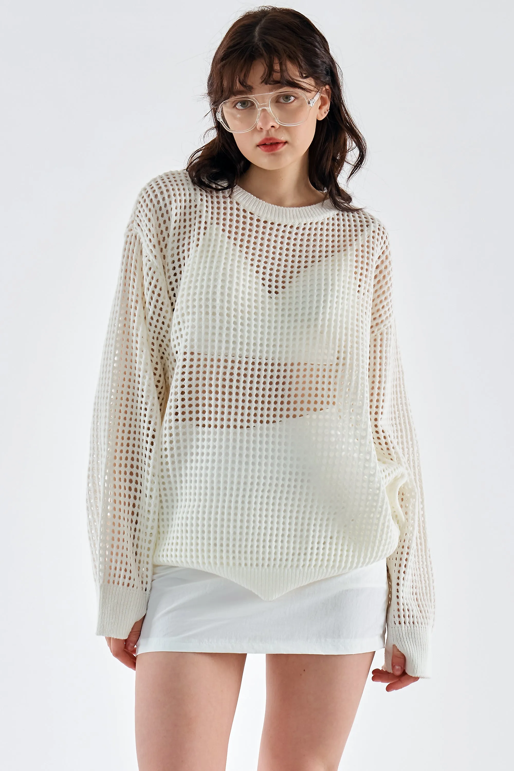 Kaeli Nylon Mini Skorts sold by storets