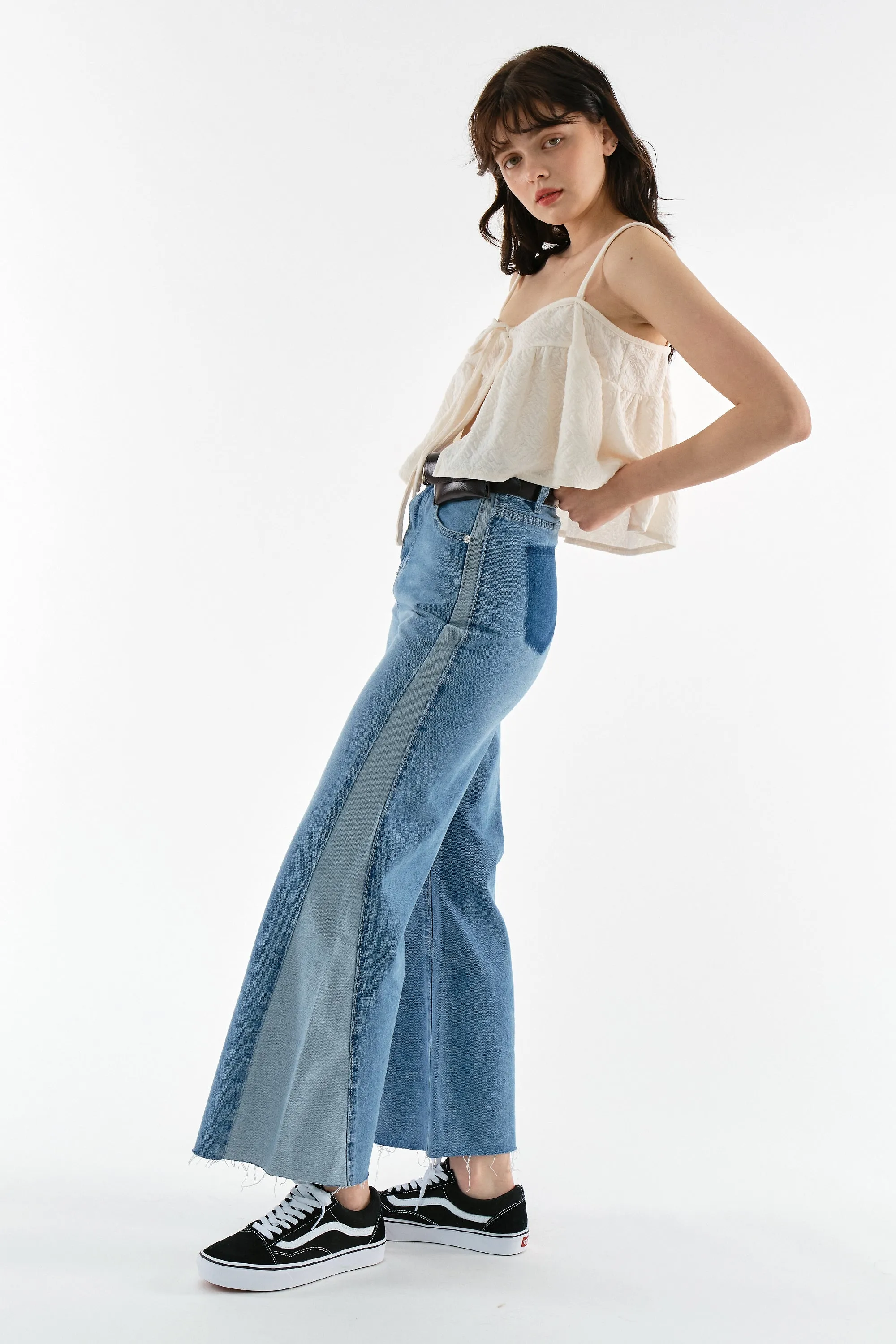 Daphne Flare Legged Jeans sold by storets product image thumbnail 3