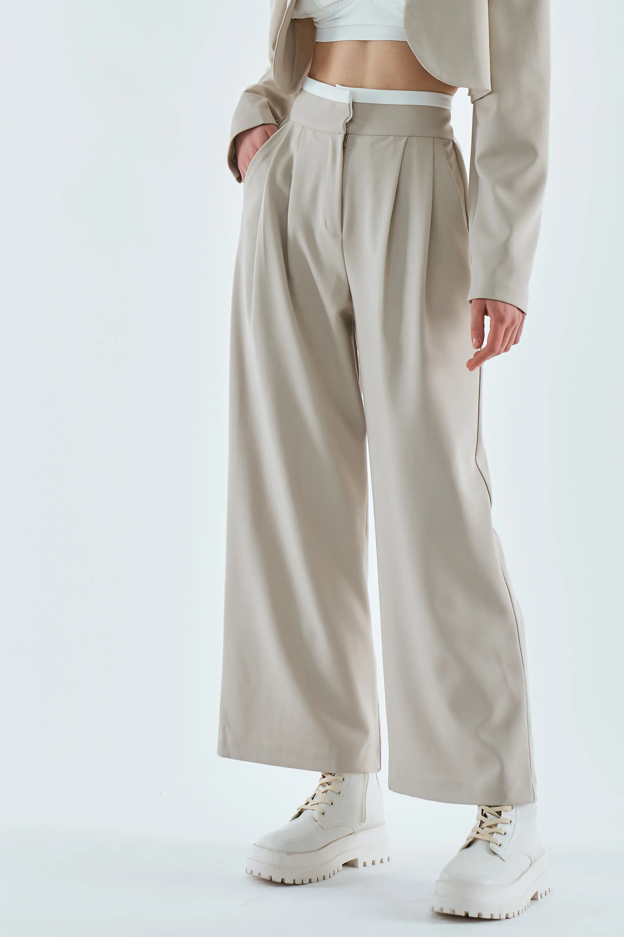 Sophia Wide-Legged Pants sold by storets product image thumbnail 2