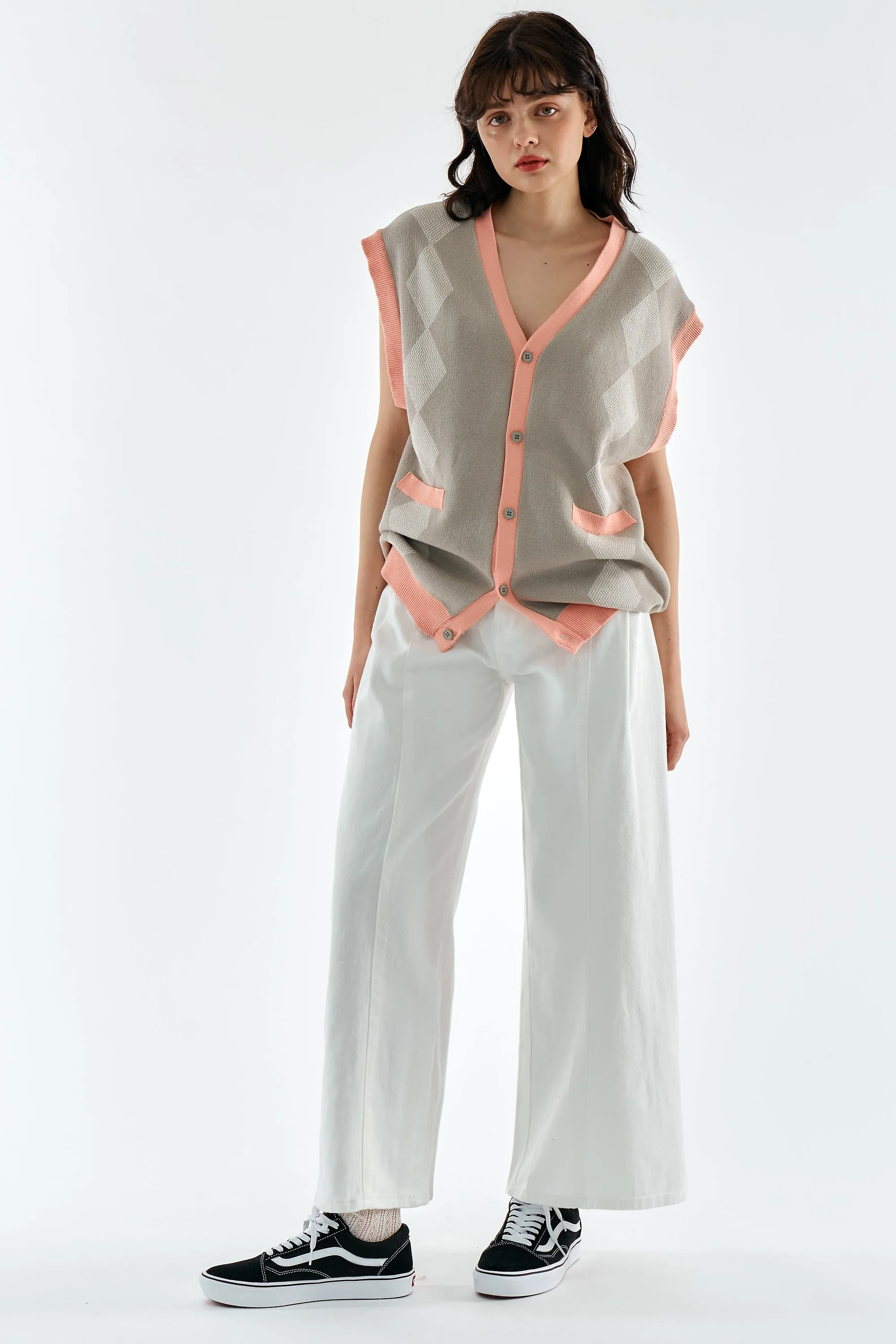 Elodie Oversized White Jeans sold by storets product image thumbnail 4
