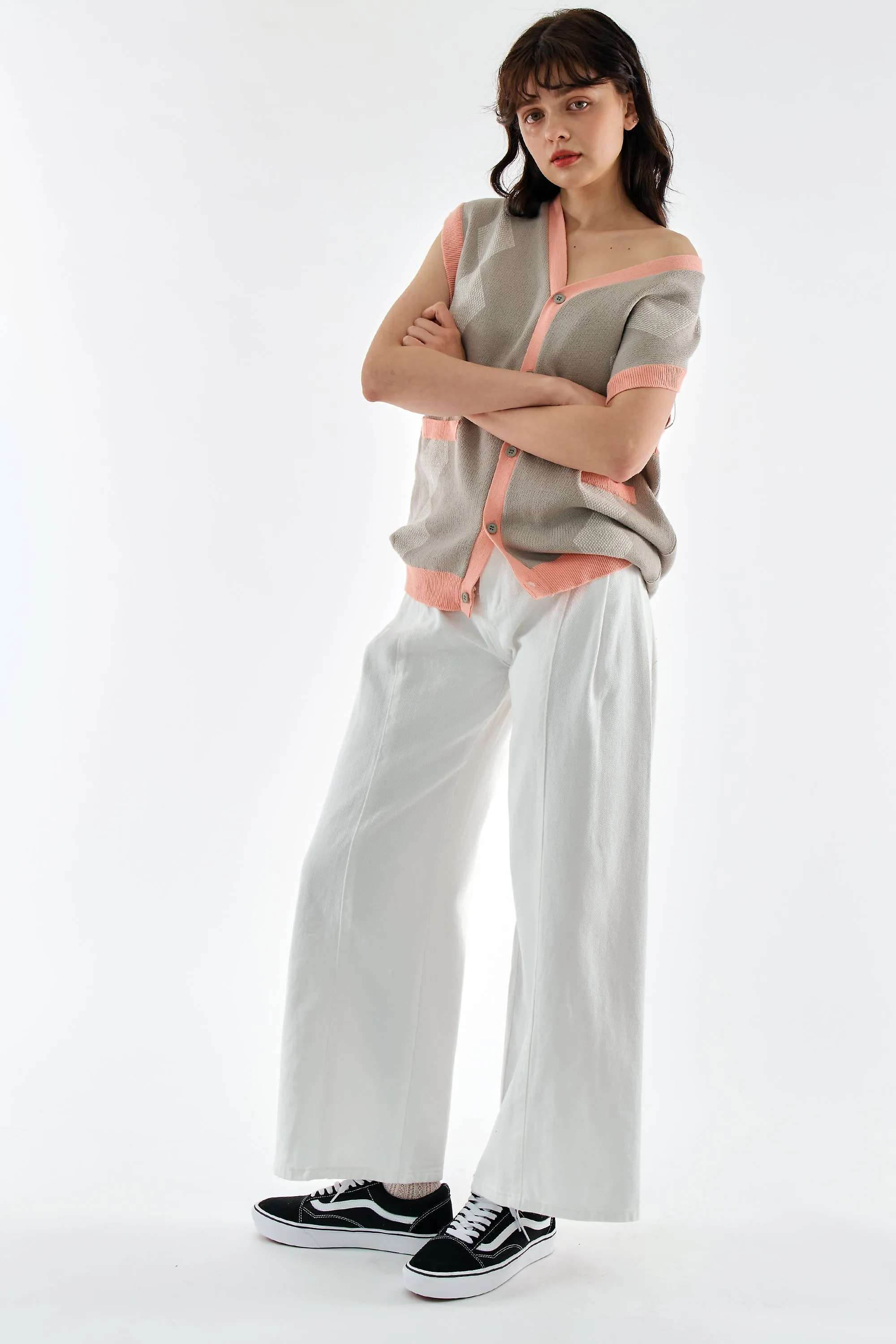 Elodie Oversized White Jeans sold by storets product image thumbnail 3