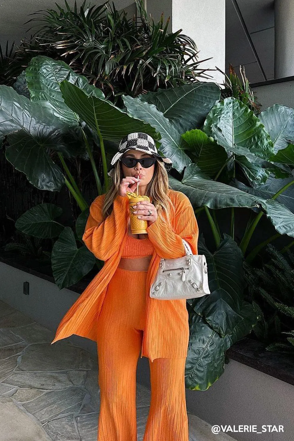 Maria Oversized Plisse Shirt sold by storets