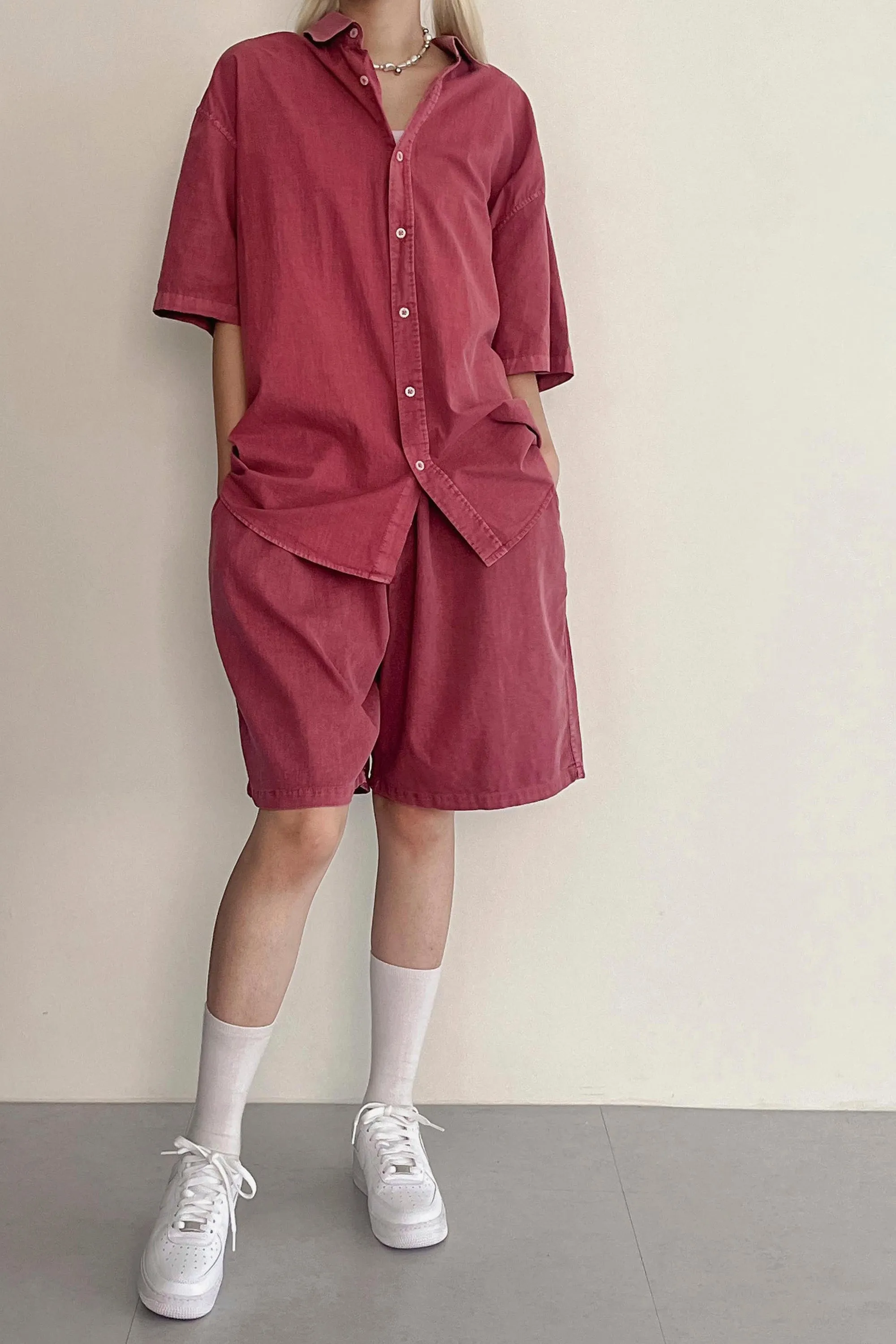 Luna Oversized Washed Shirt sold by storets product image thumbnail 3