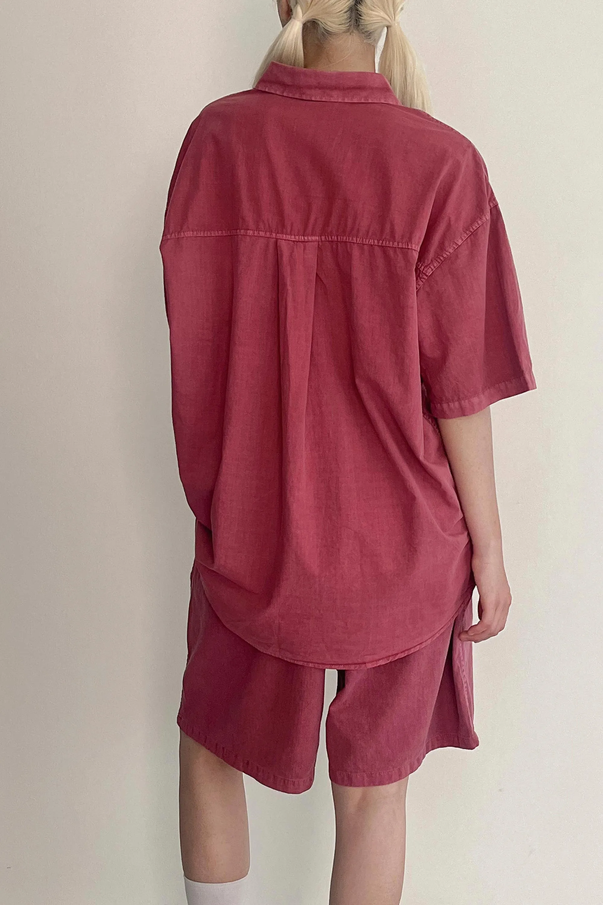 Luna Oversized Washed Shirt sold by storets product image thumbnail 4