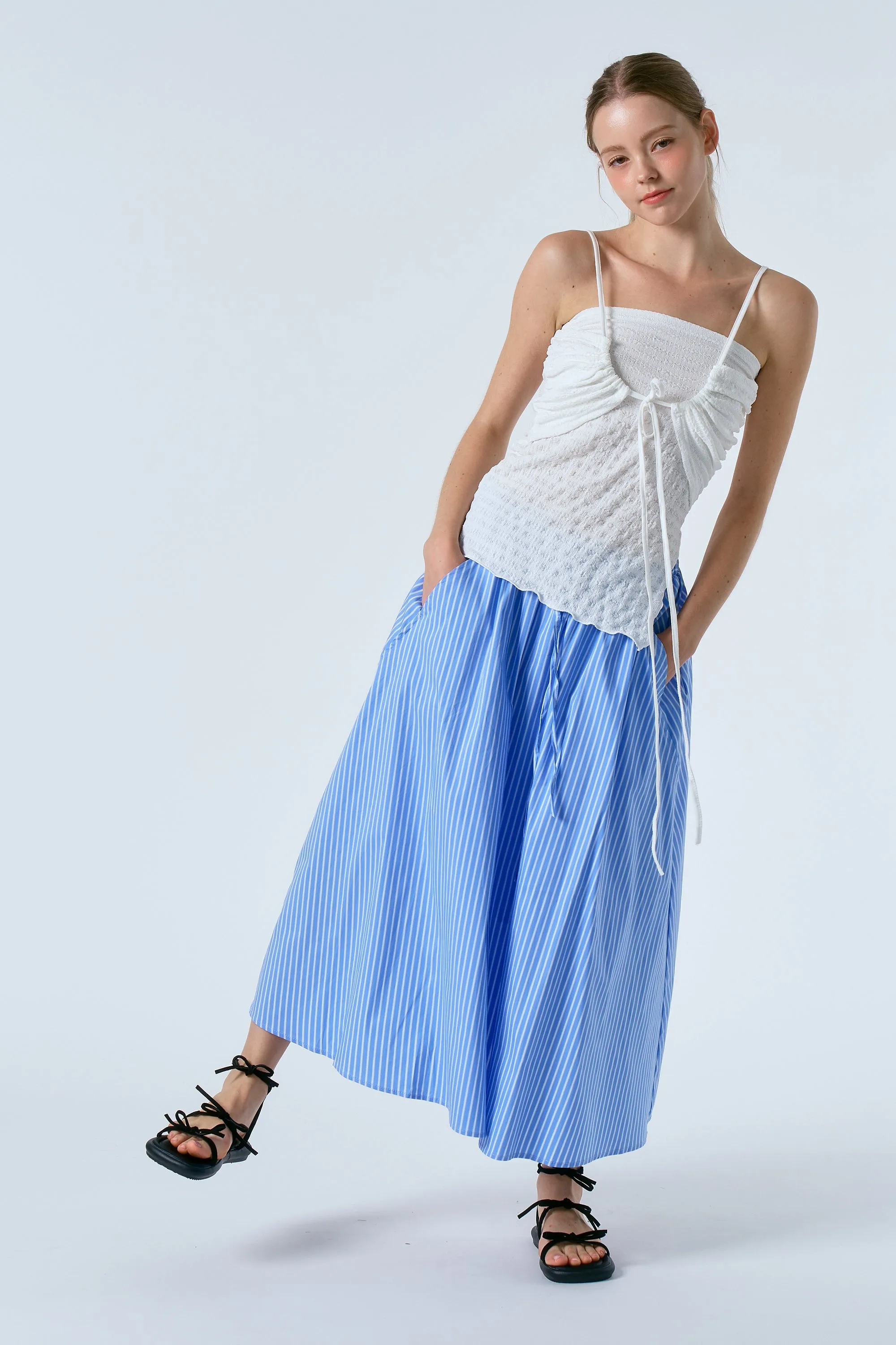 Julietta Striped Skirt sold by storets product image thumbnail 3