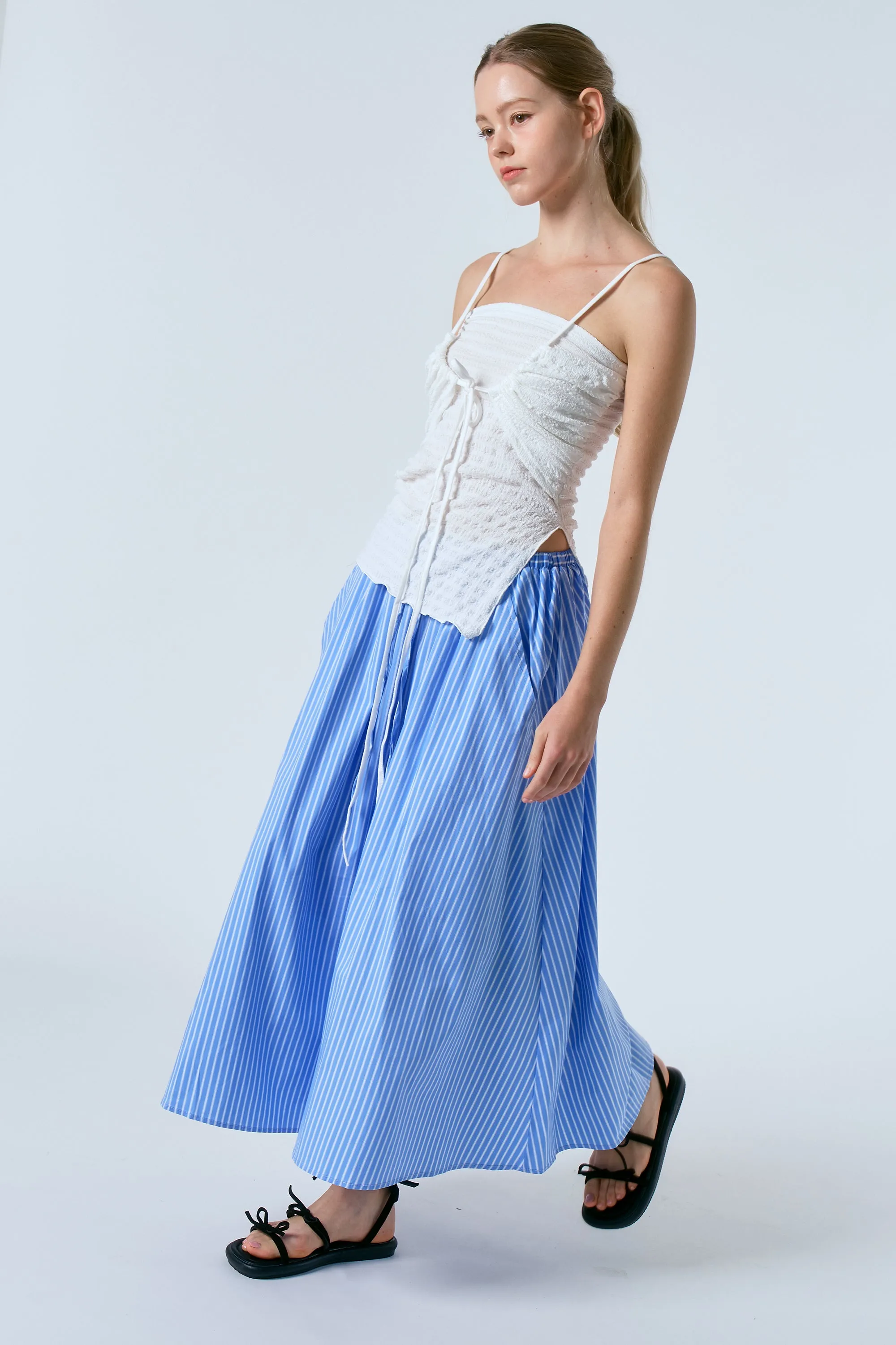 Julietta Striped Skirt sold by storets product image thumbnail 5