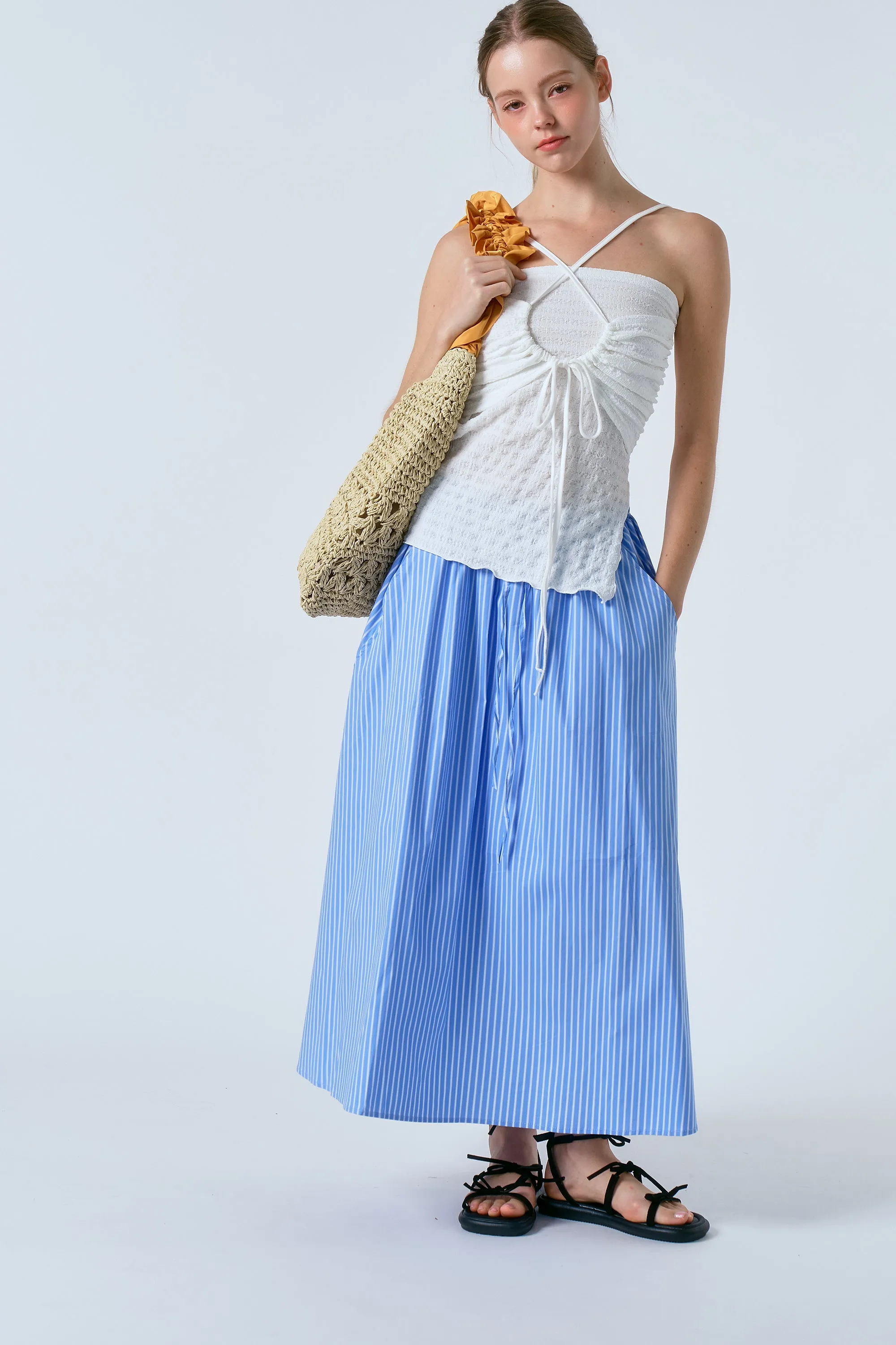 Julietta Striped Skirt sold by storets product image thumbnail 4