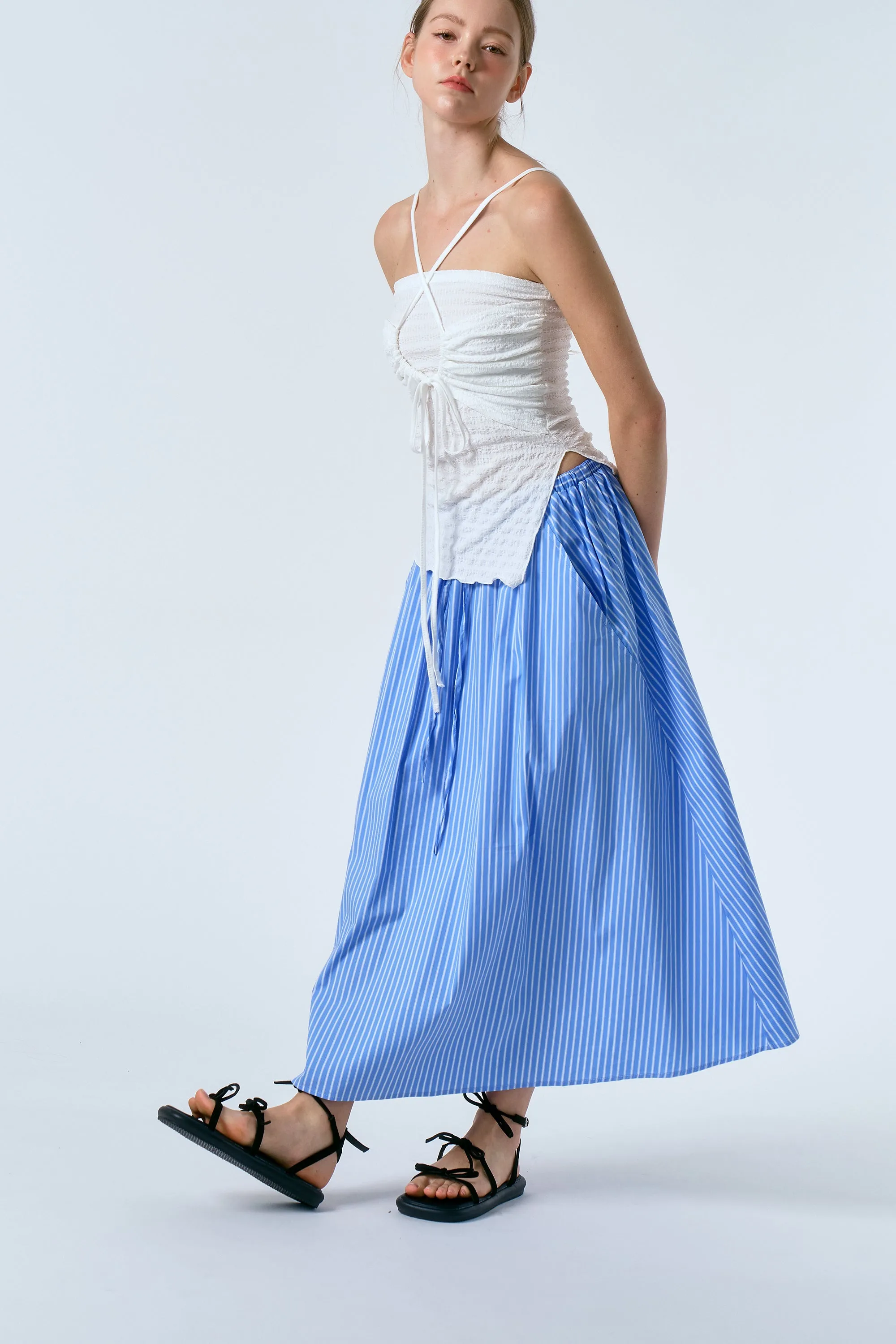 Julietta Striped Skirt sold by storets product image thumbnail 2