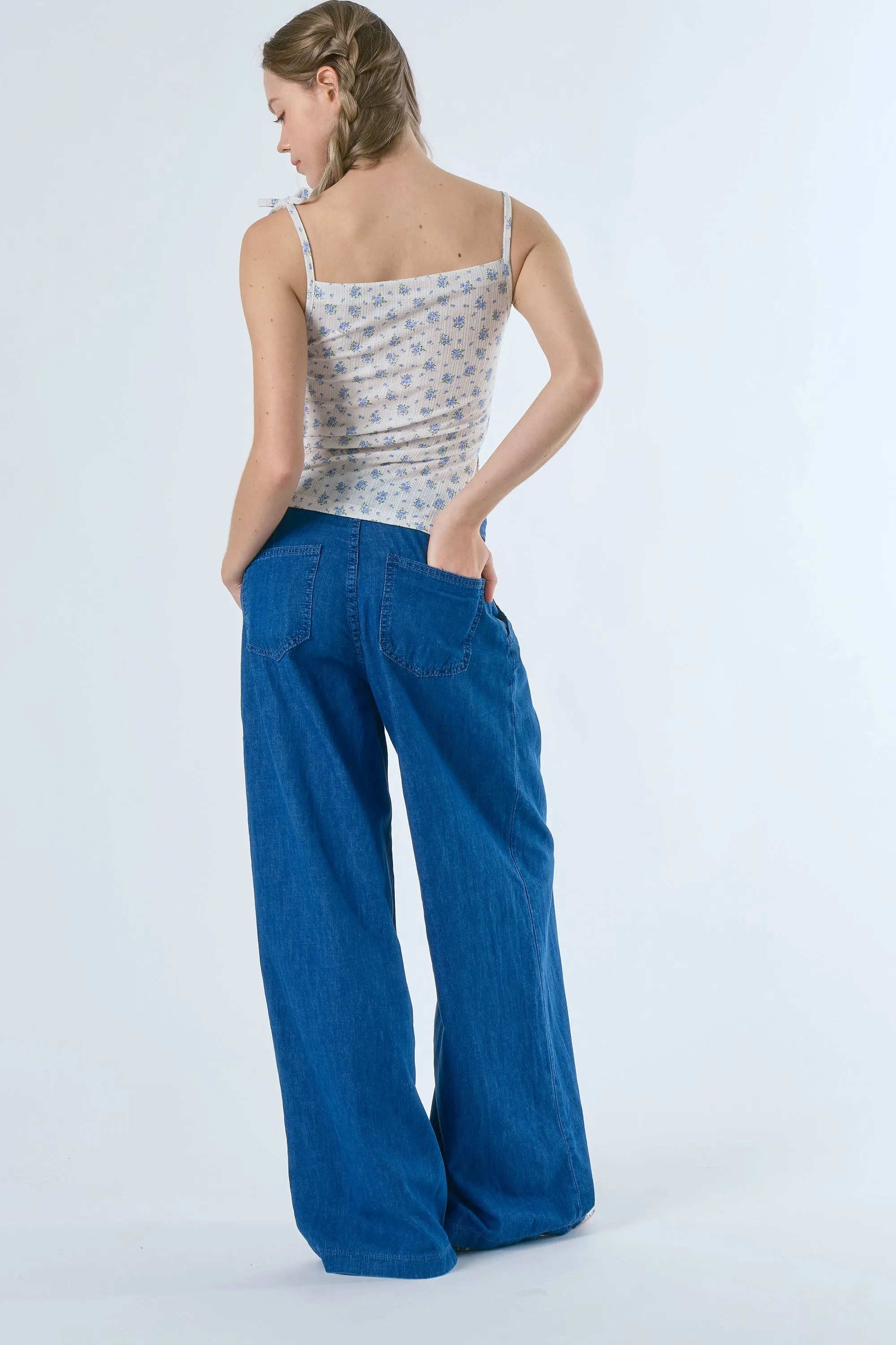Alya Belted Wide Leg Jeans sold by storets product image thumbnail 2