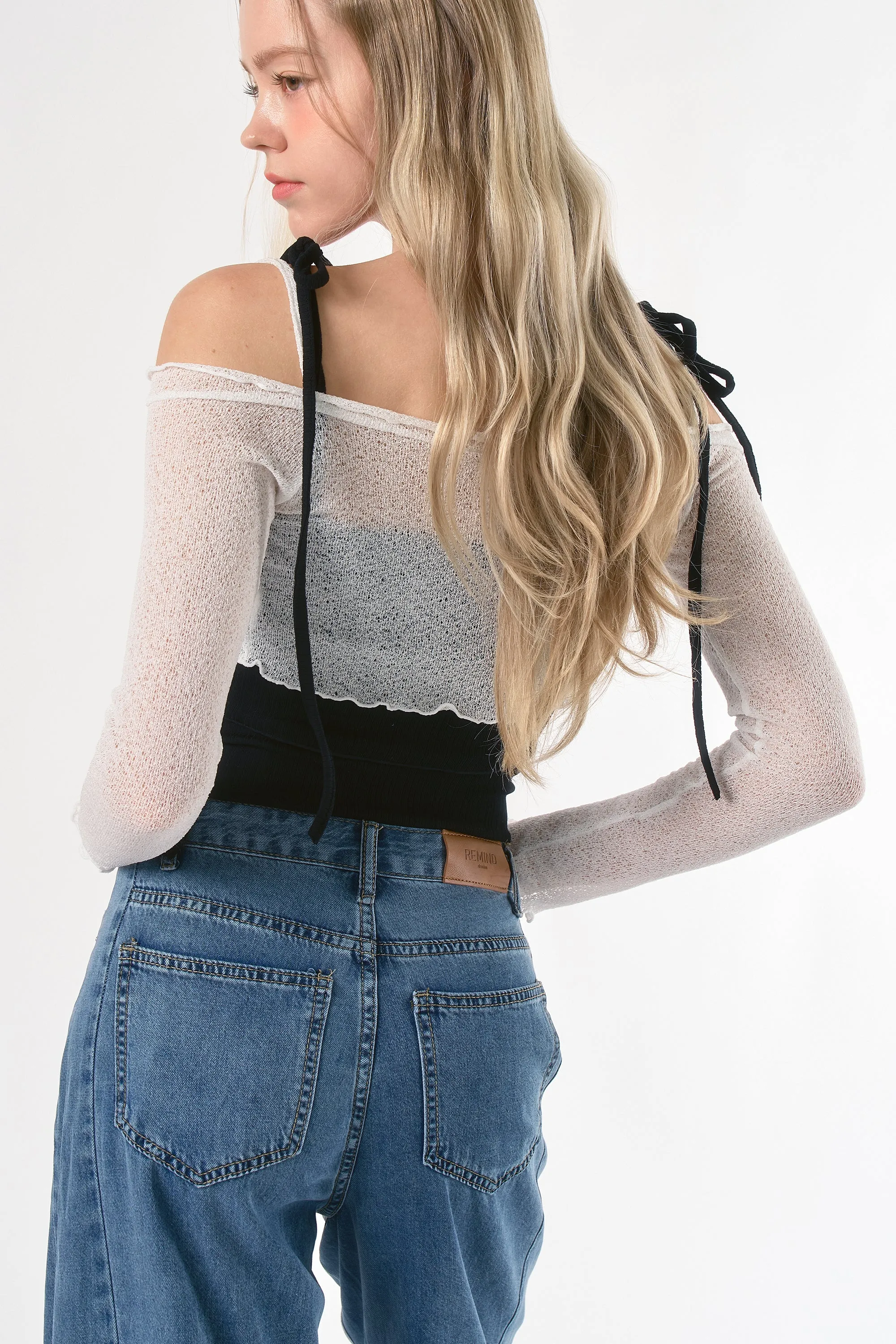 Ailani Coldshoulder Cardi sold by storets product image thumbnail 5