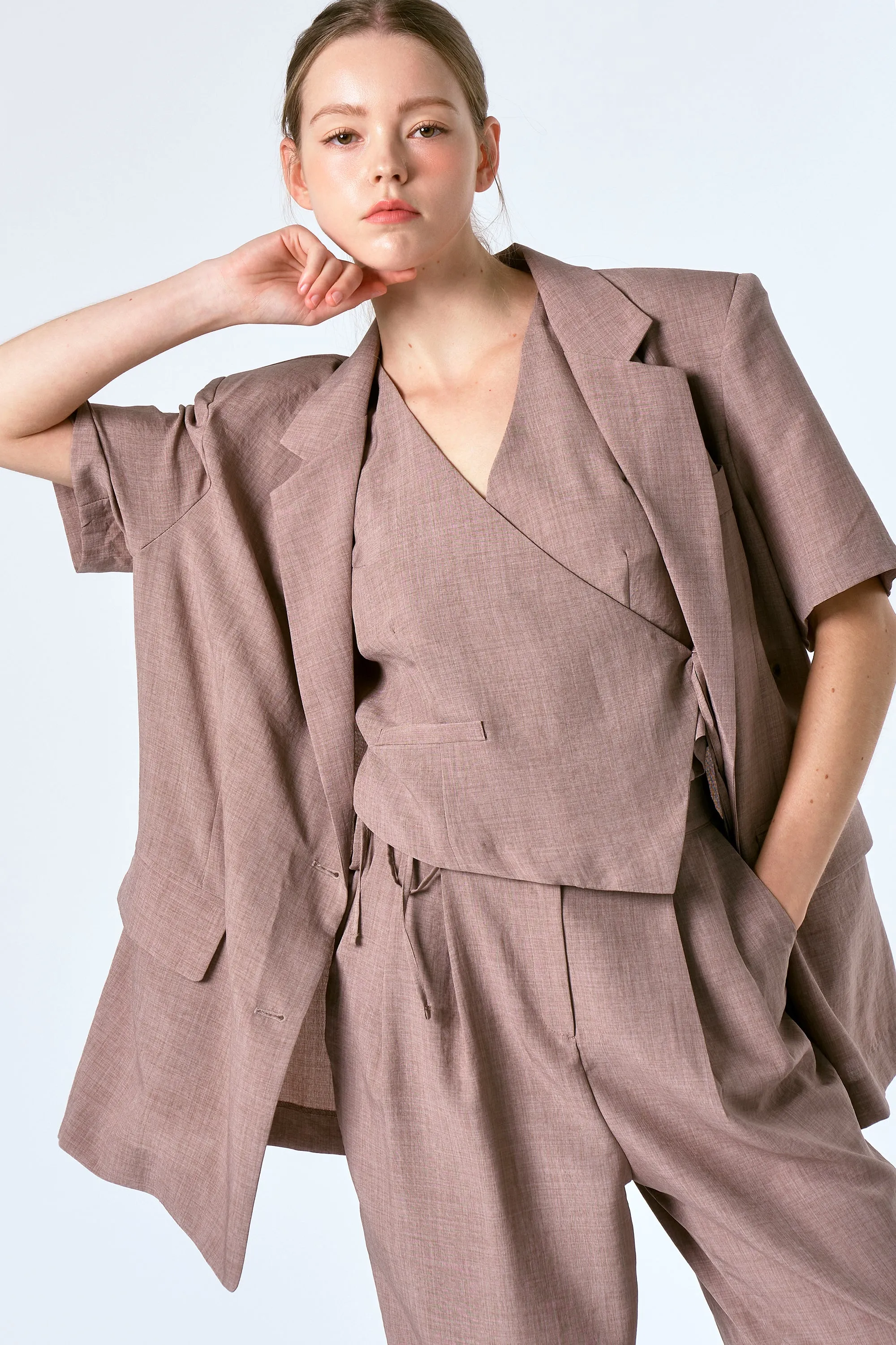 Sophie Wrap Vest Top sold by storets product image thumbnail 2