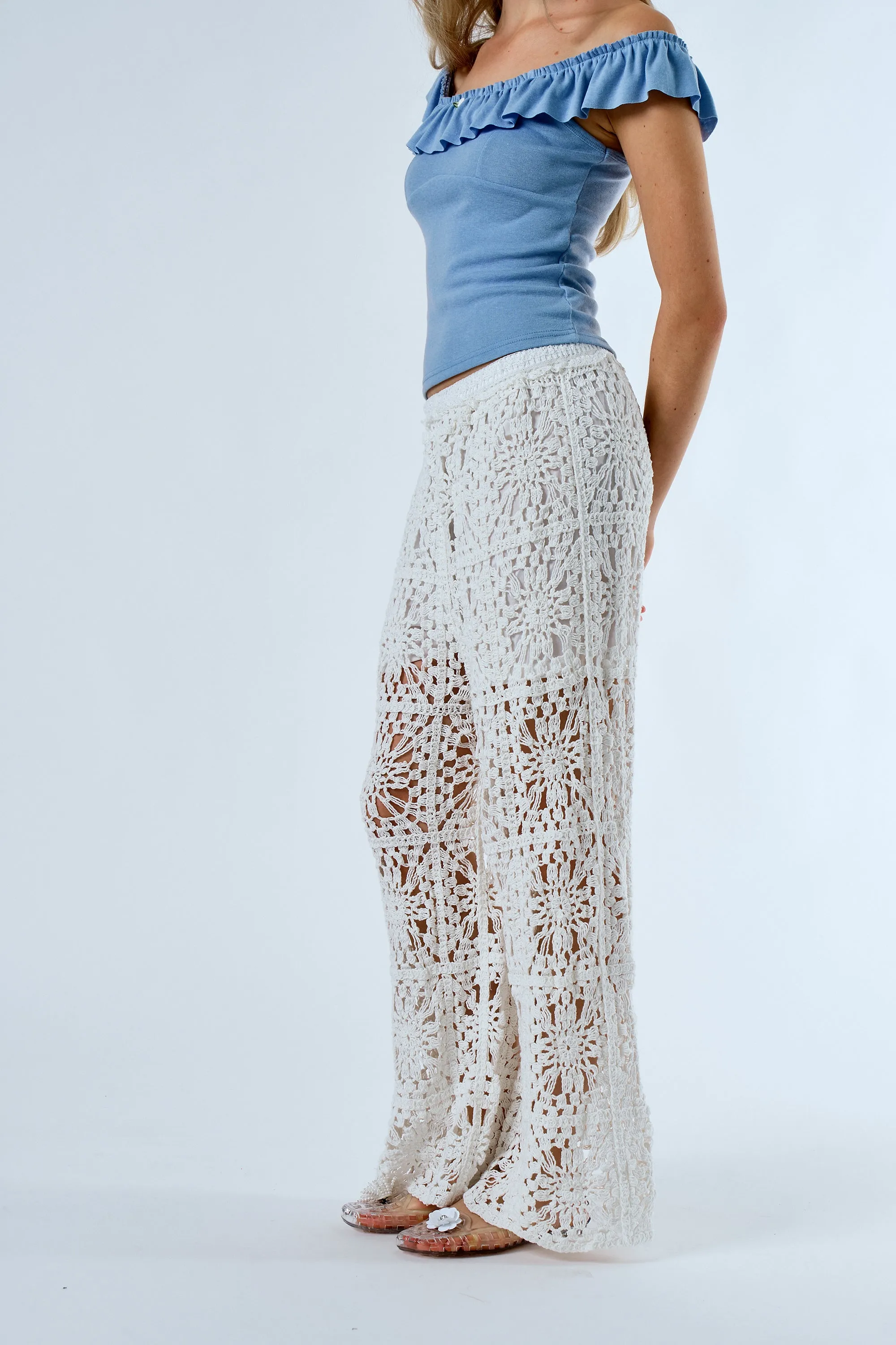 Flynn Crochet Pants sold by storets product image thumbnail 2