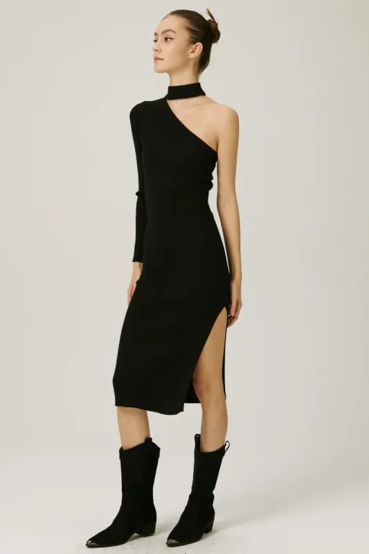 Kiara One Shoulder Dress sold by storets