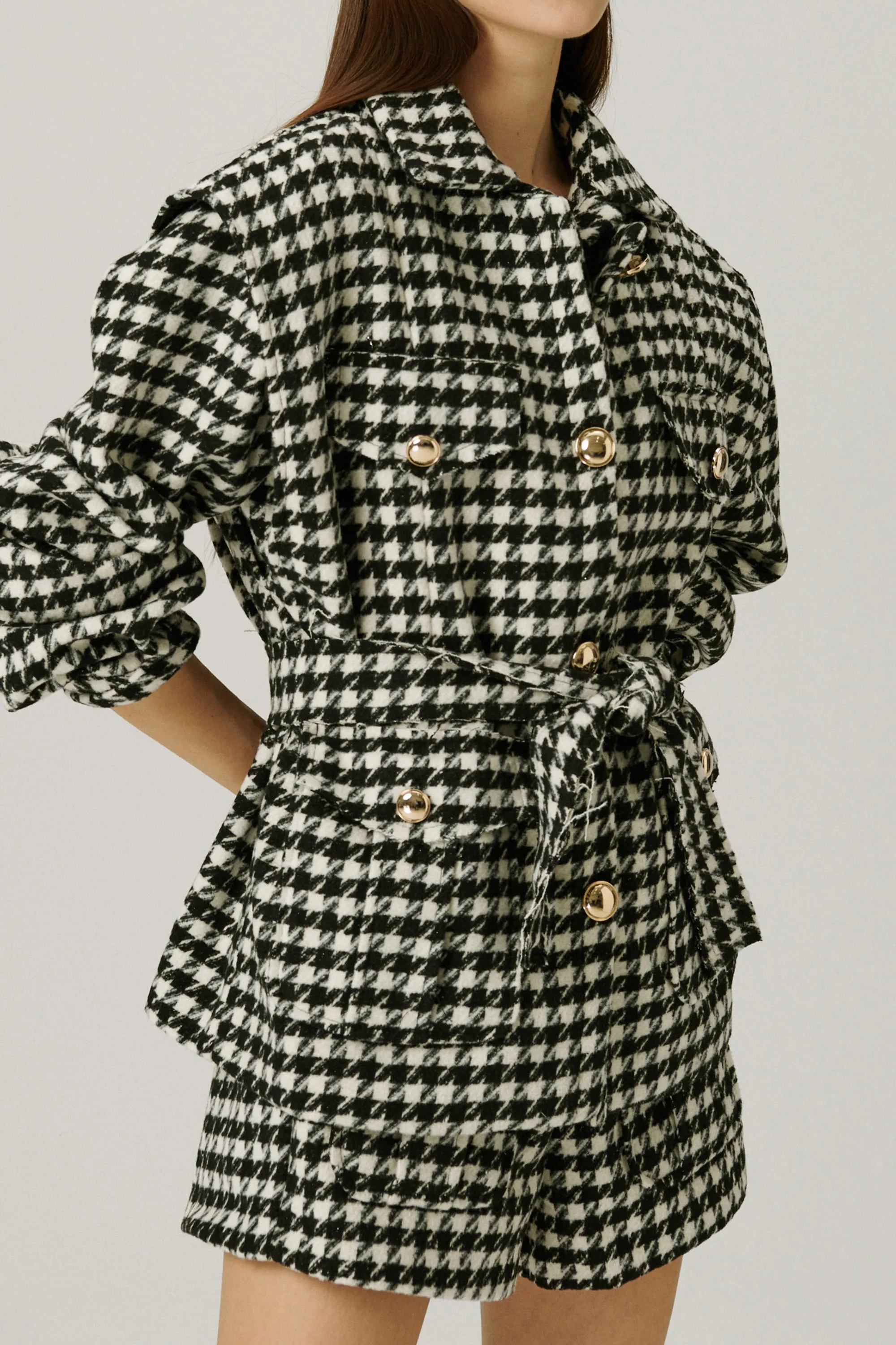 Harper Utility Houndstooth Vest sold by storets product image thumbnail 5