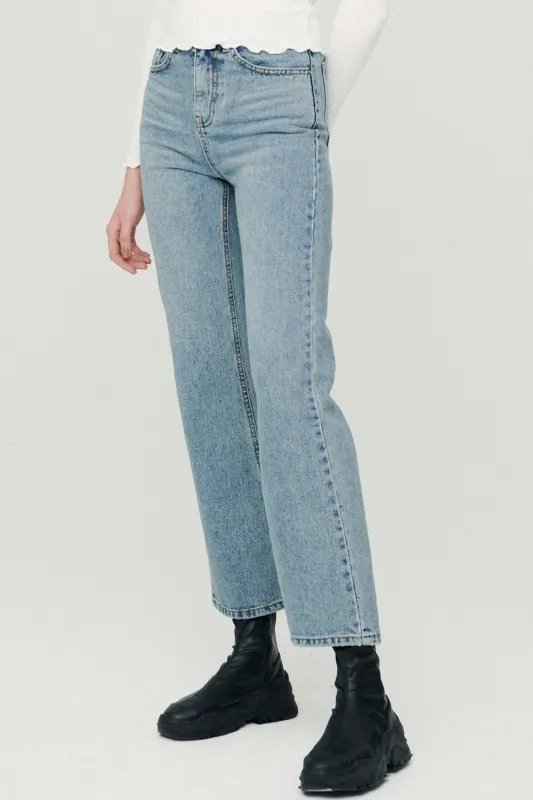 Lori Wide Leg Jeans sold by storets