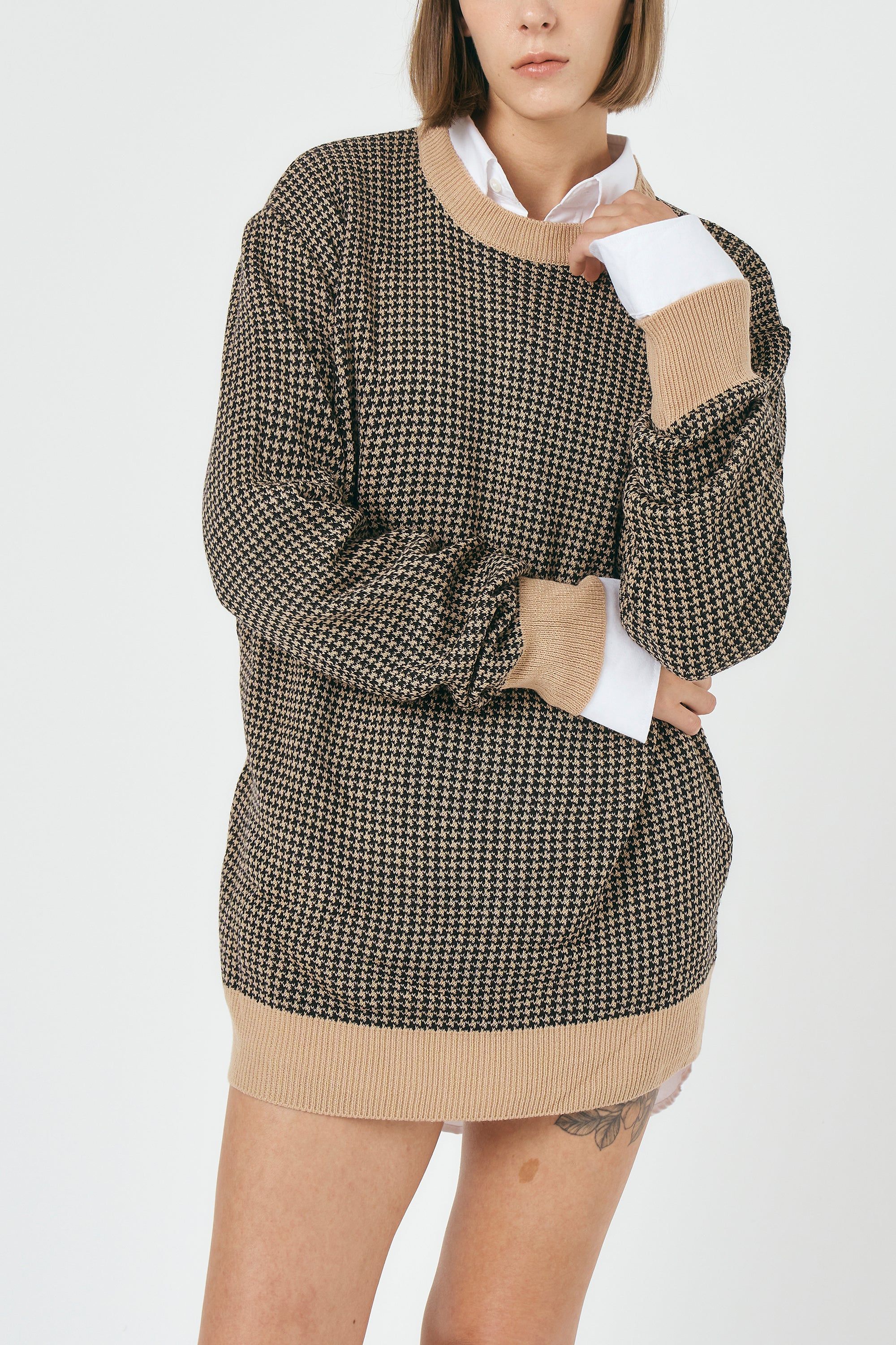 Mia Sweater Top/Mini Dress sold by storets