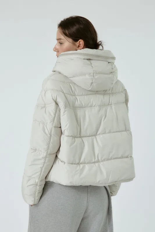 Iris Oversized Puffer Jacket sold by storets