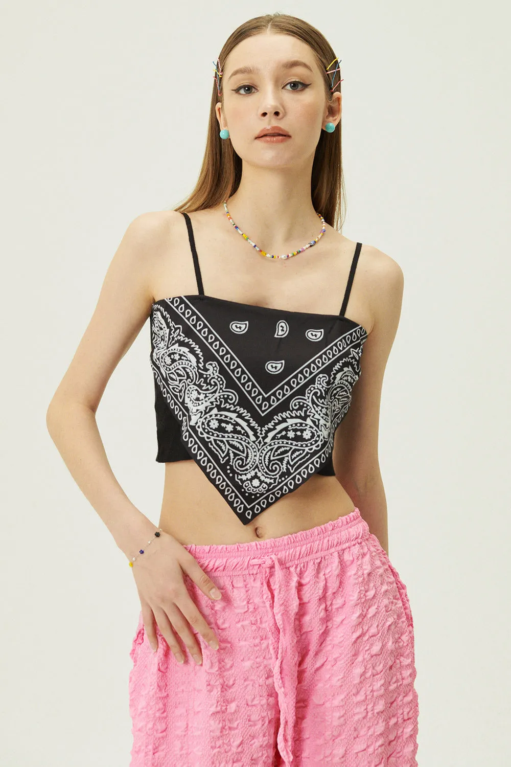 Ennie Scarf Top sold by storets
