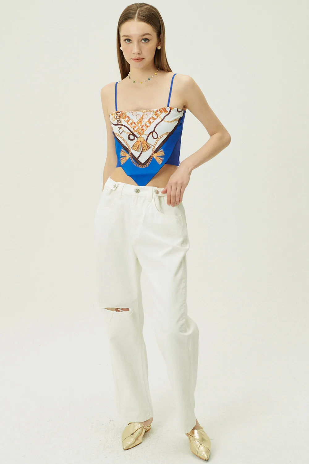 Ennie Scarf Top sold by storets product image thumbnail 4