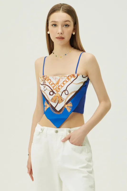 Ennie Scarf Top made by storets