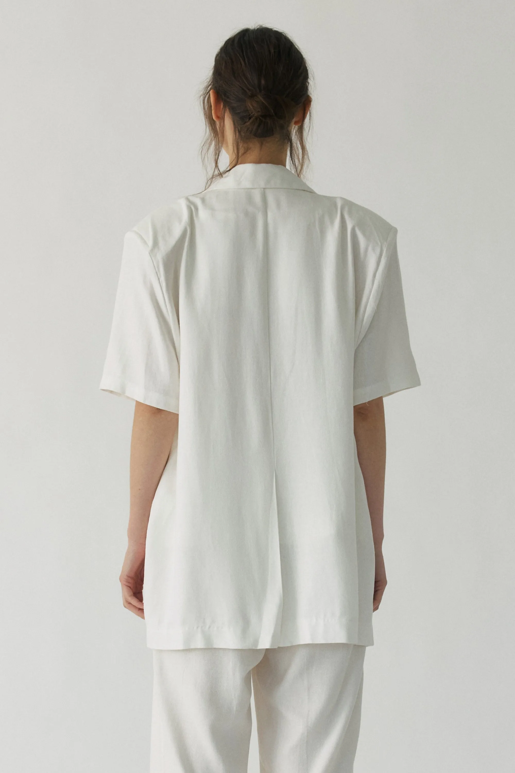 Hazel Relaxed Half-Sleeve Blazer sold by storets product image thumbnail 5