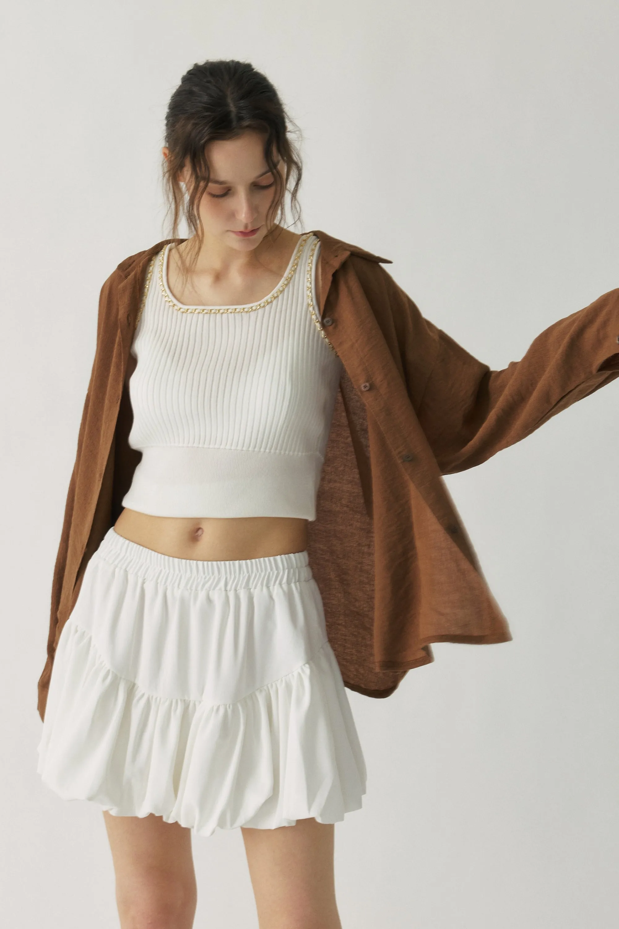 Lucy Relaxed Oversized Shirt sold by storets product image thumbnail 4