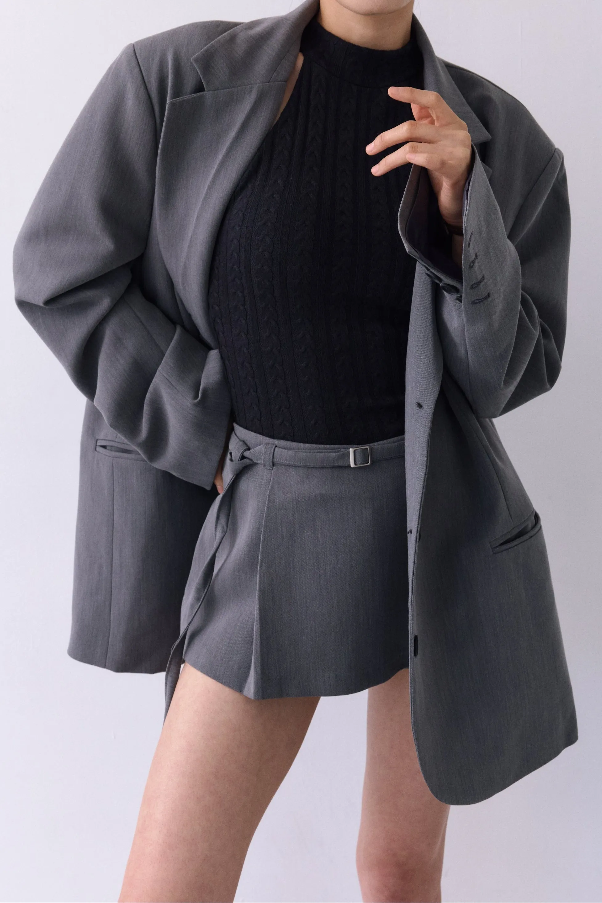 Cleo Tailored Mini Skort sold by storets product image thumbnail 5