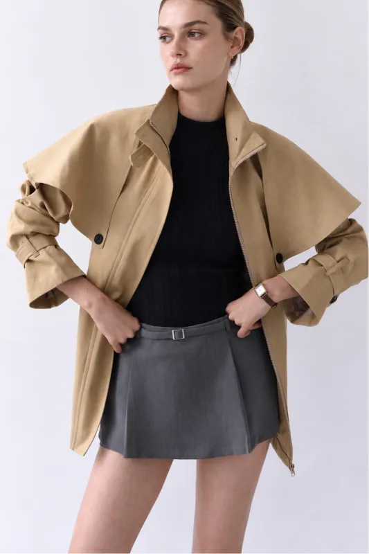 Cleo Tailored Mini Skort made by storets