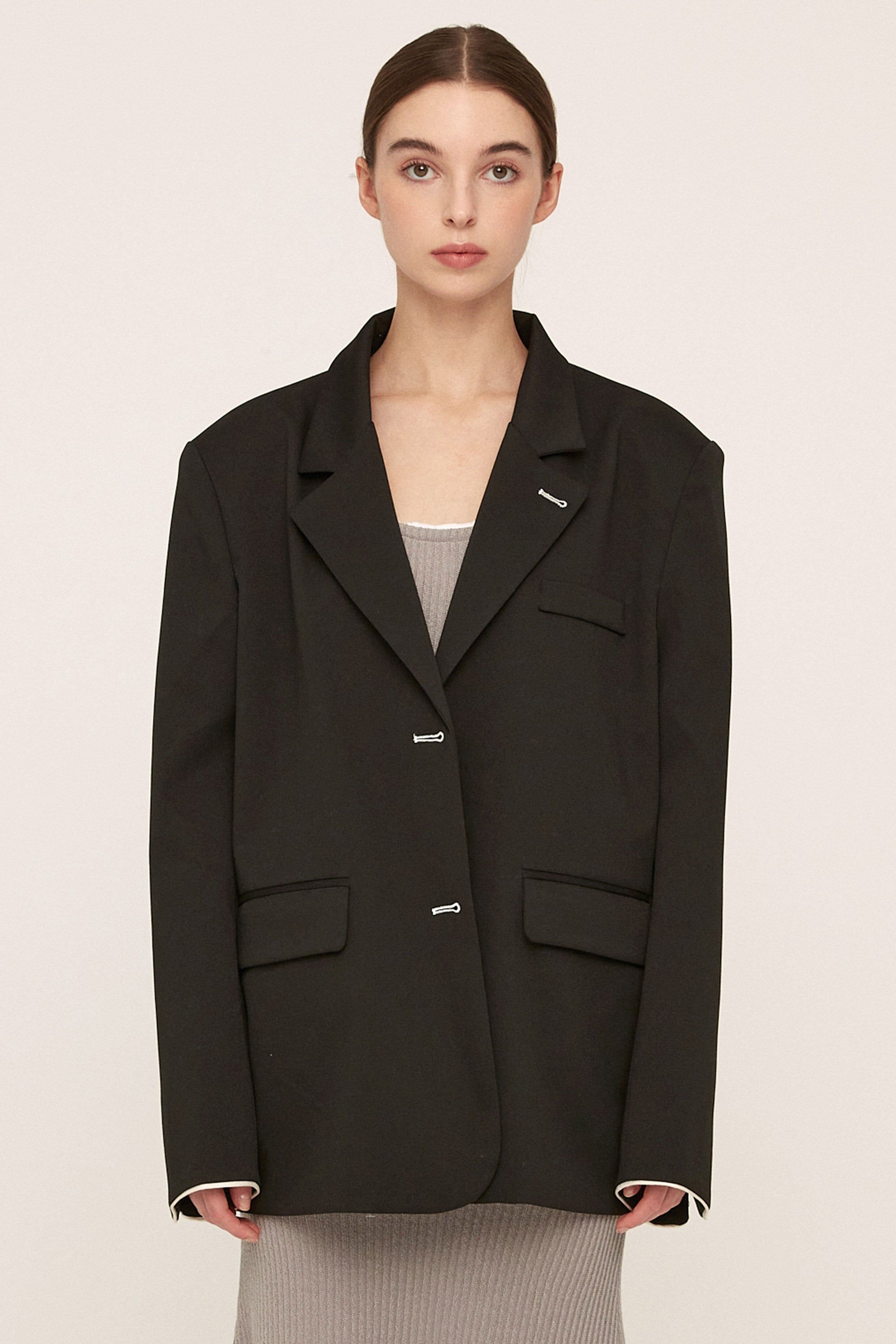 Megan Oversized Daddy Blazer sold by storets product image thumbnail 9