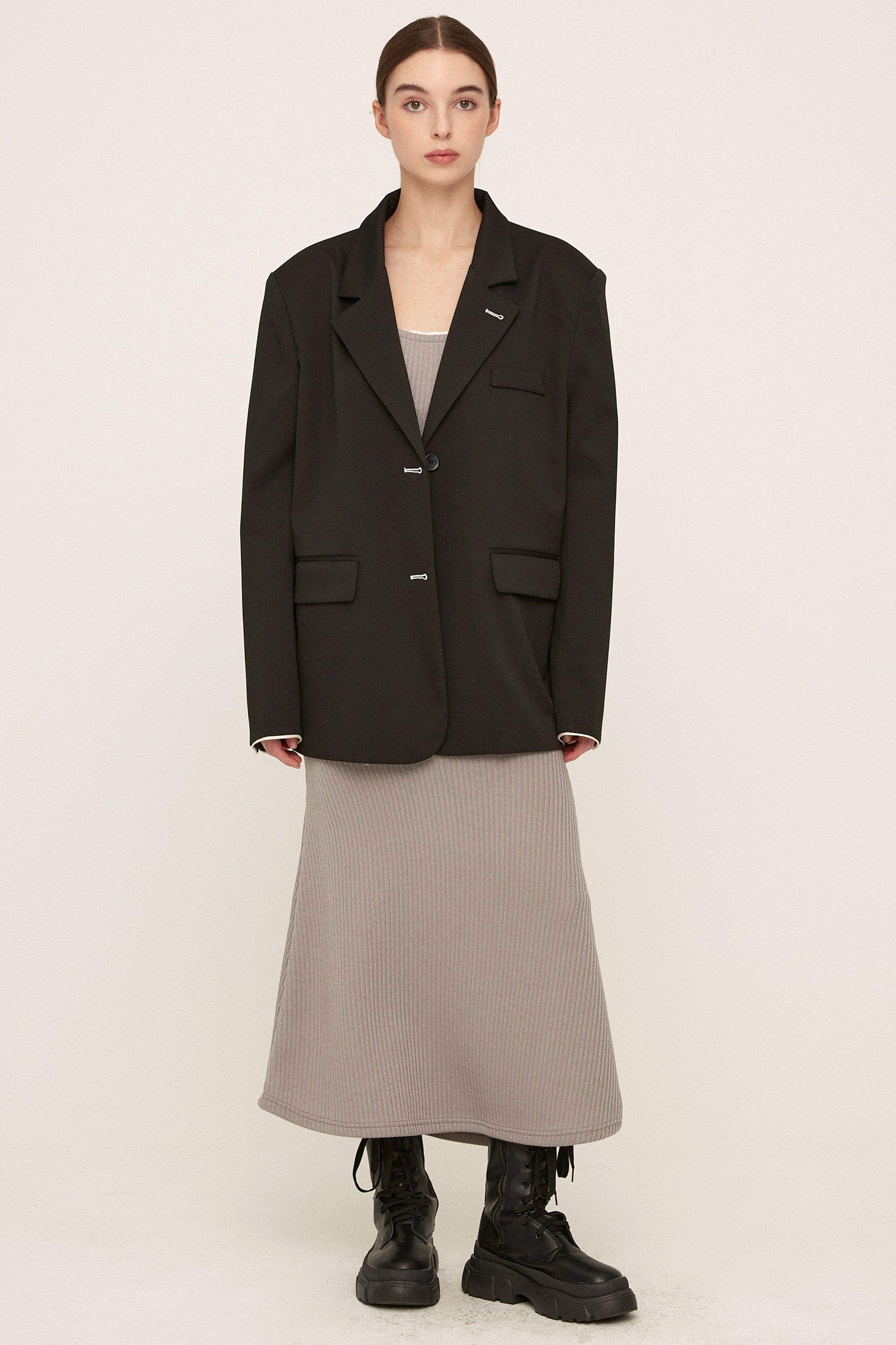 Megan Oversized Daddy Blazer sold by storets product image thumbnail 3