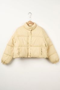 Aria Cropped Puffer Jacket sold by storets