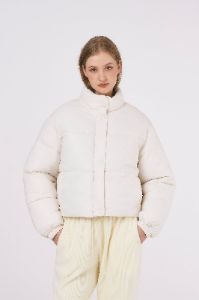 Aria Cropped Puffer Jacket sold by storets