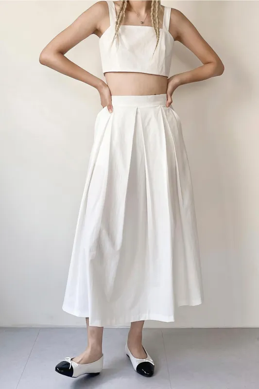 Birdy Midi Tea Skirt sold by storets