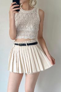 Ava Knitted Top sold by storets