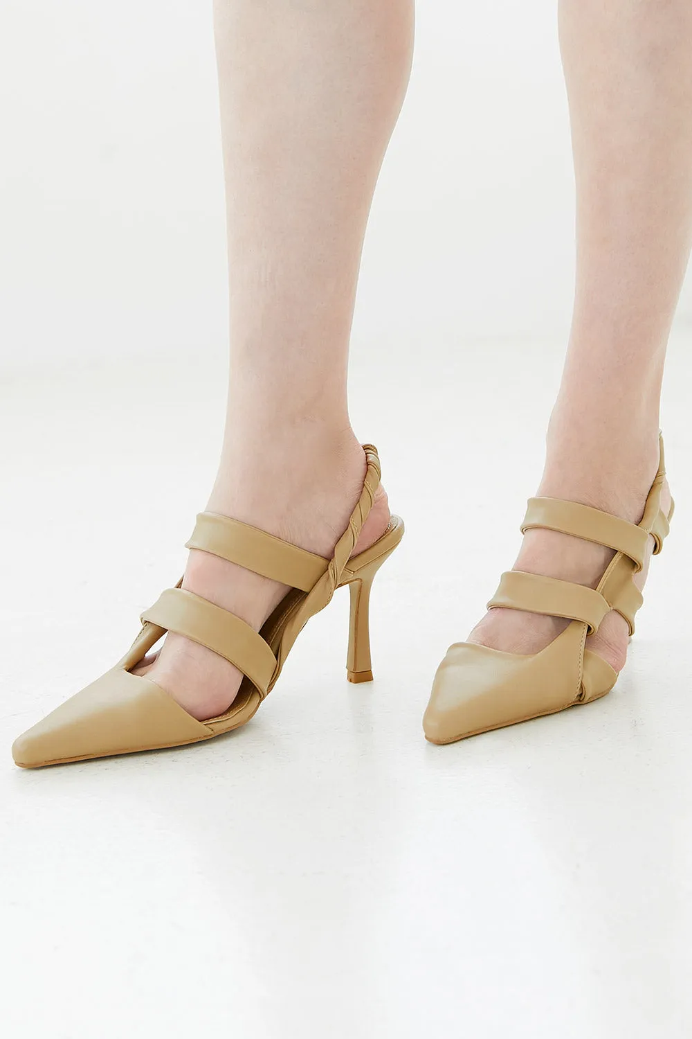 Braelynn Pointy Toe Slingback Pumps sold by storets product image thumbnail 3