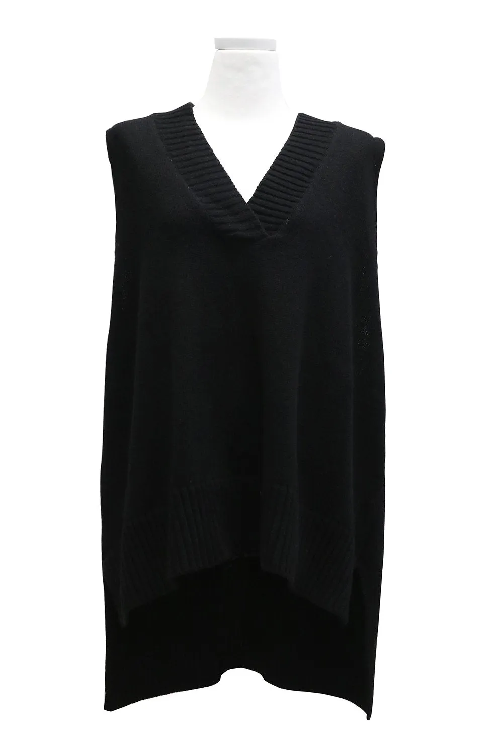 Lyla Oversized Knit Vest sold by storets product image thumbnail 4