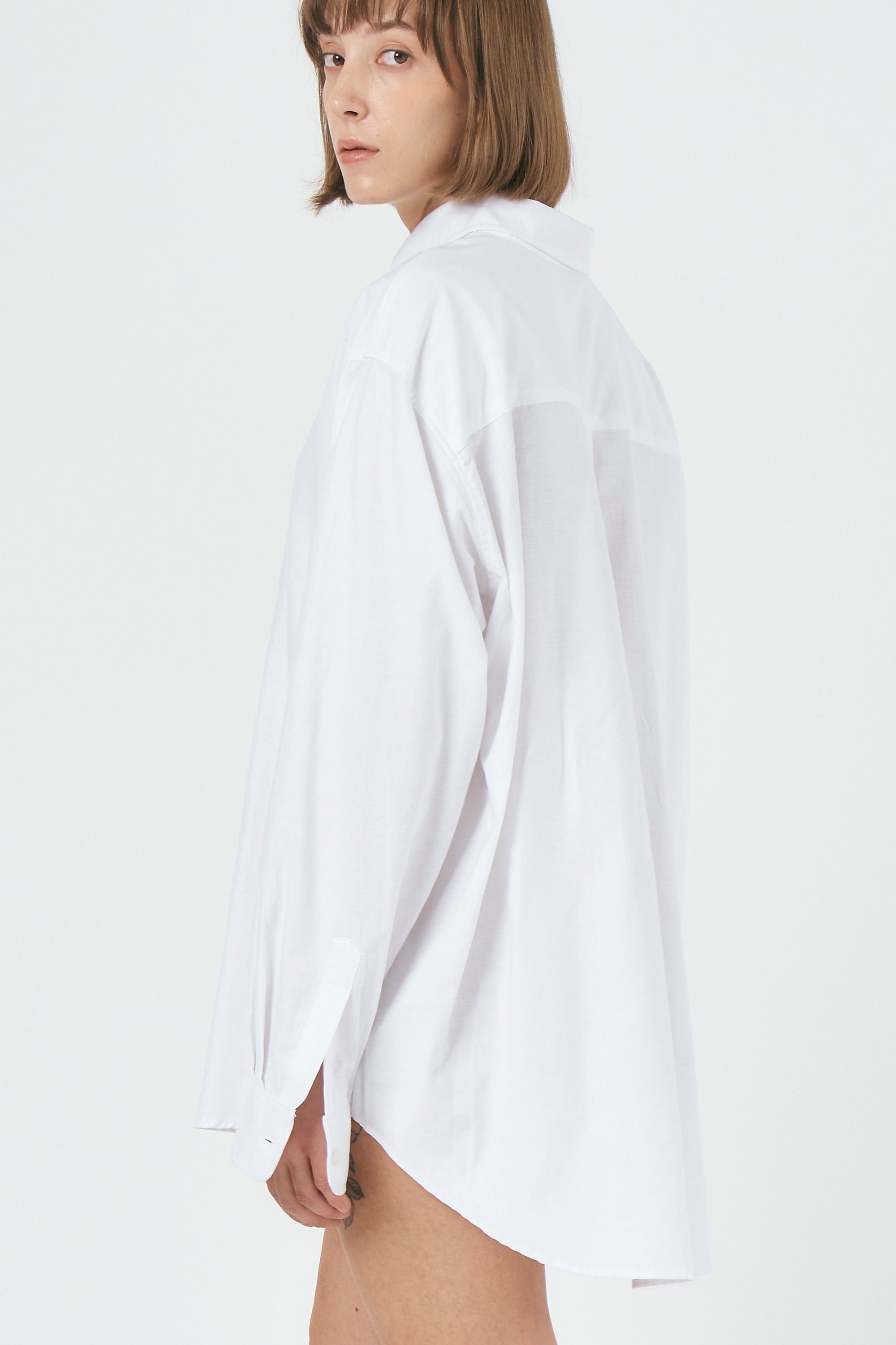 Milly Oversized Boyfriend Shirt sold by storets product image thumbnail 6