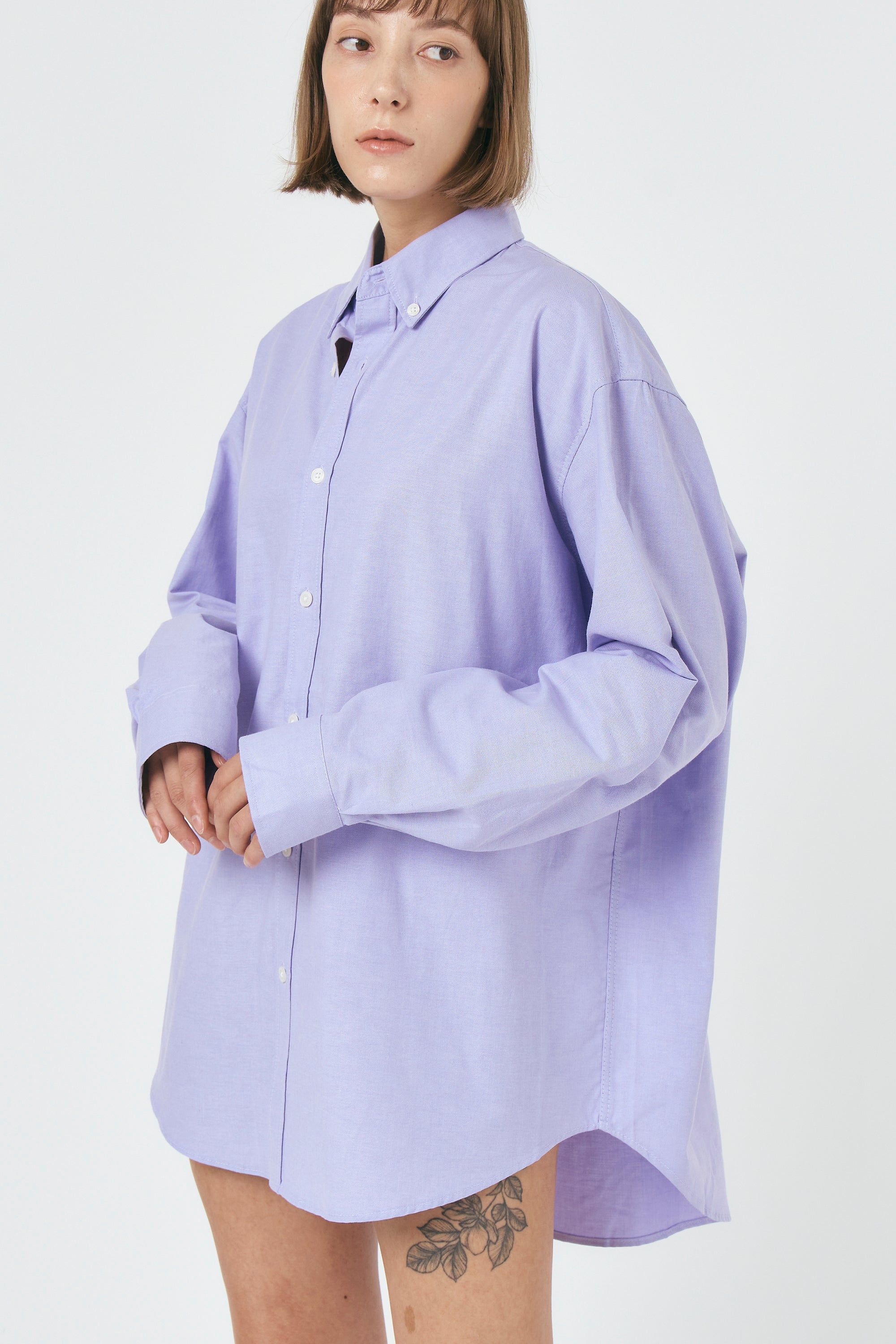 Milly Oversized Boyfriend Shirt sold by storets product image thumbnail 11