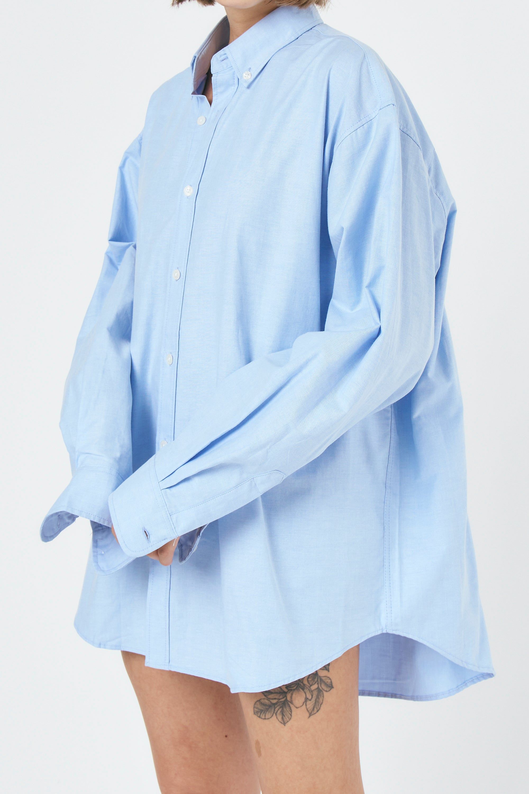 Milly Oversized Boyfriend Shirt sold by storets product image thumbnail 9