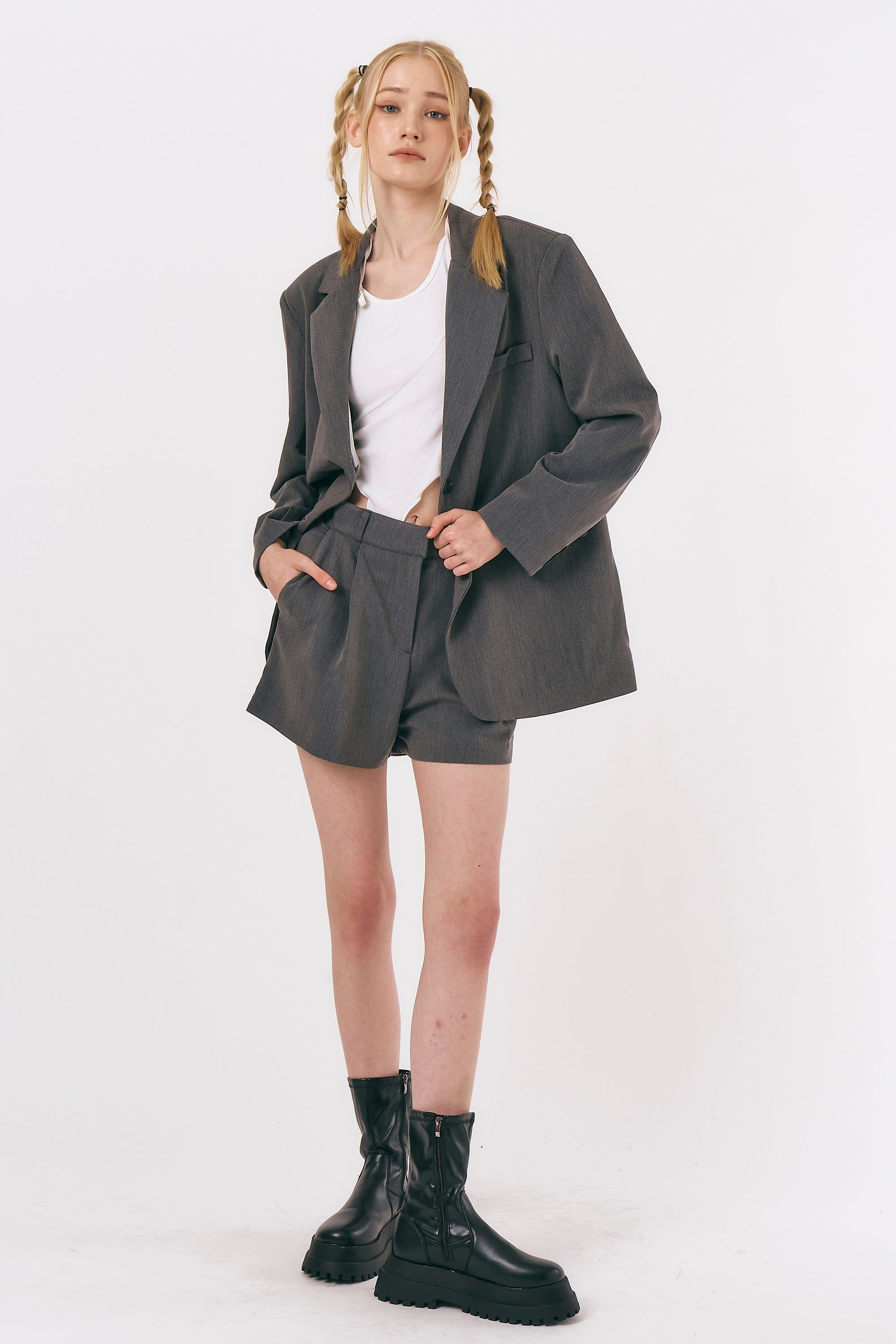 Tasha Oversized Blazer sold by storets product image thumbnail 4