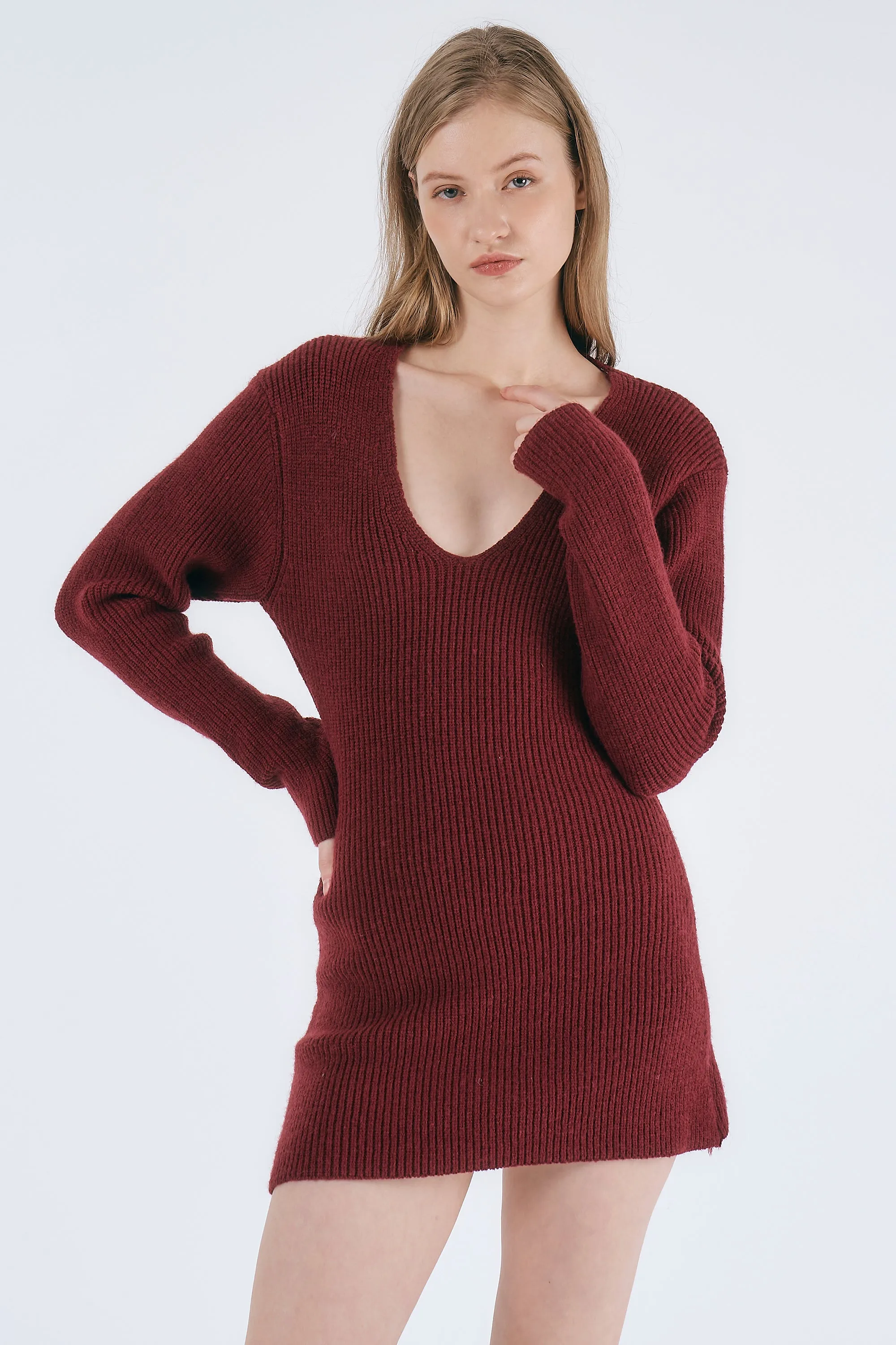 Emilia Sweater Dress sold by storets product image thumbnail 3