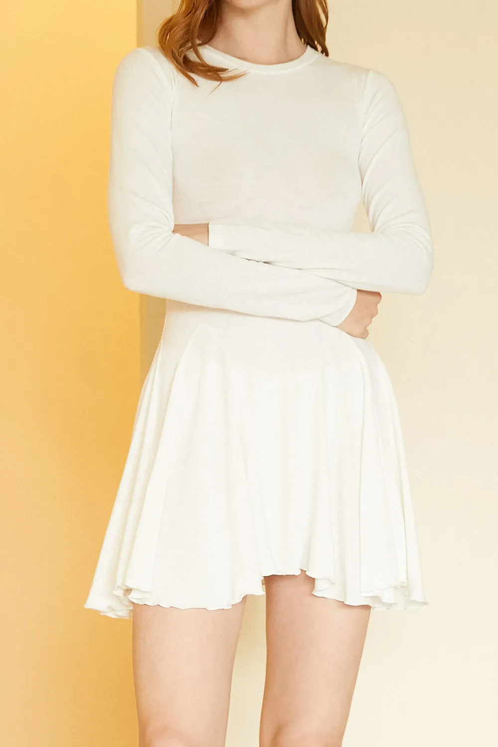 Kaisley Flare Knitted Dress sold by storets product image thumbnail 5
