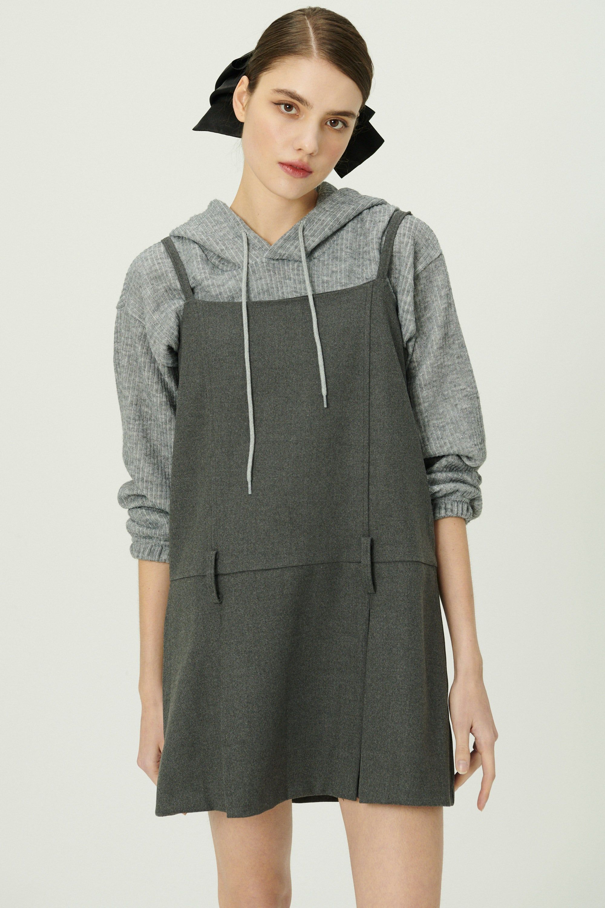 Daisy Loop Pleated Mini Dress sold by storets